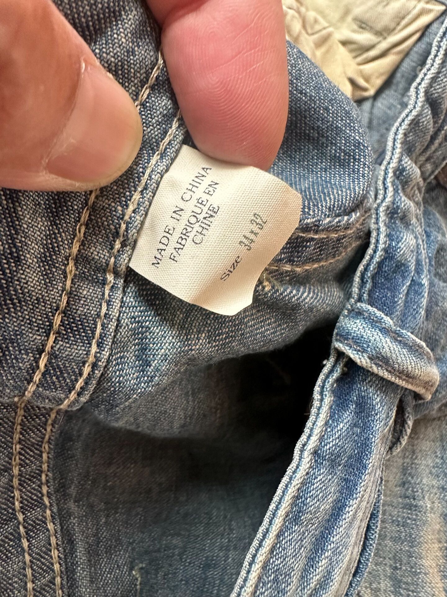 RRL Ralph Lauren RRL Vintage Wash Carpenter Jeans Size US 34 / EU 50 - 7 Thumbnail