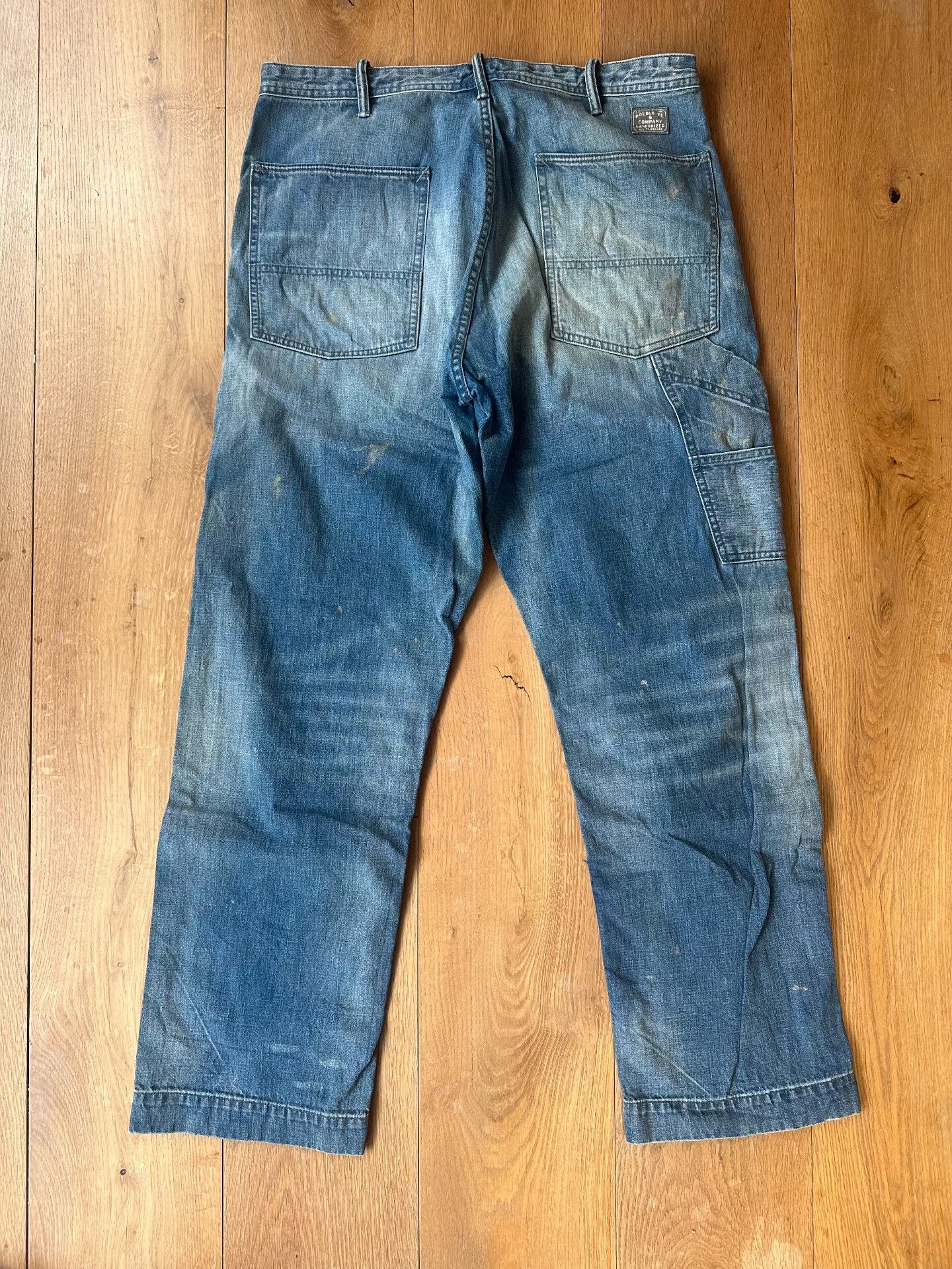 RRL Ralph Lauren RRL Vintage Wash Carpenter Jeans Size US 34 / EU 50 - 3 Thumbnail