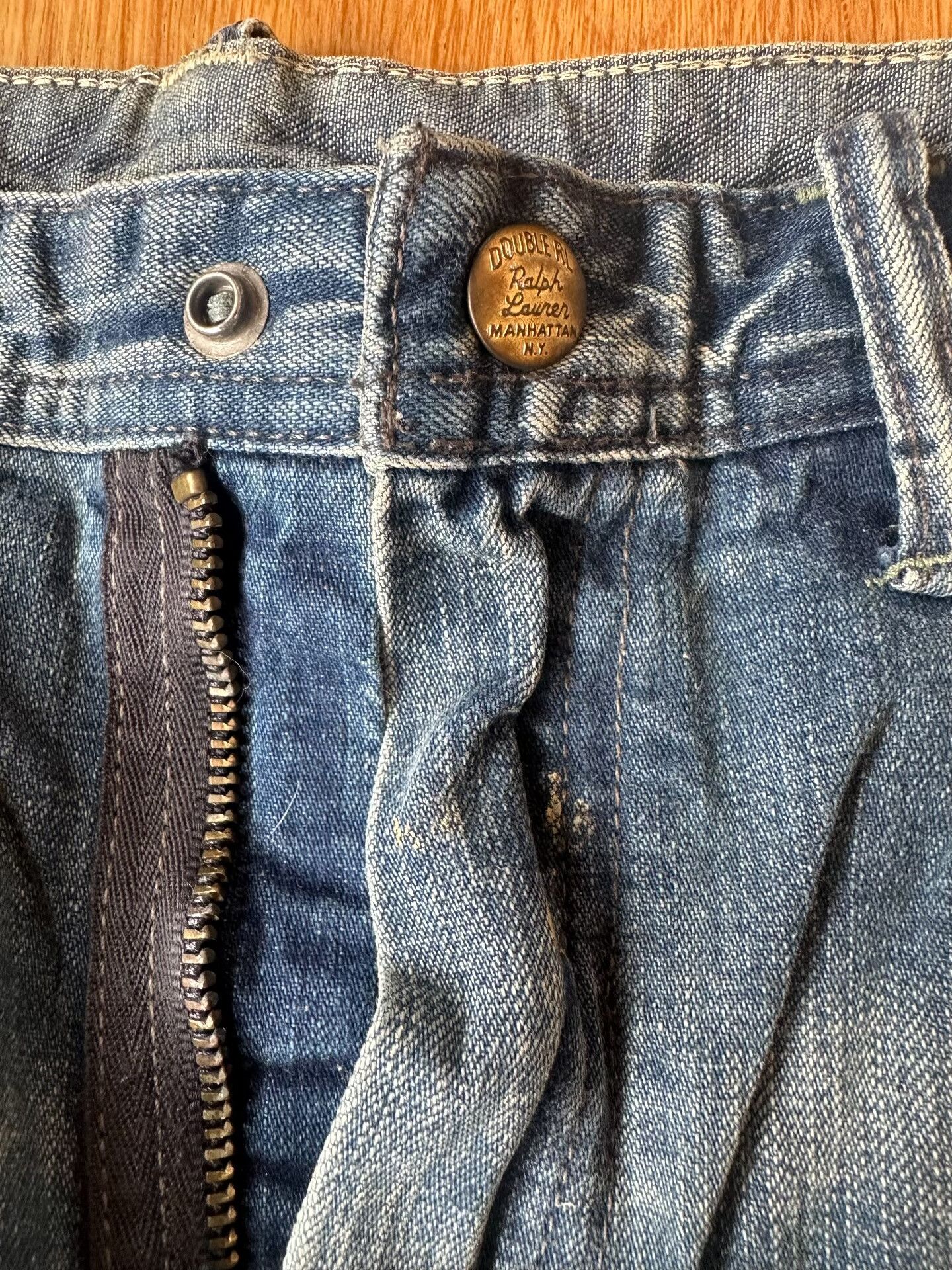 RRL Ralph Lauren RRL Vintage Wash Carpenter Jeans Size US 34 / EU 50 - 2 Thumbnail