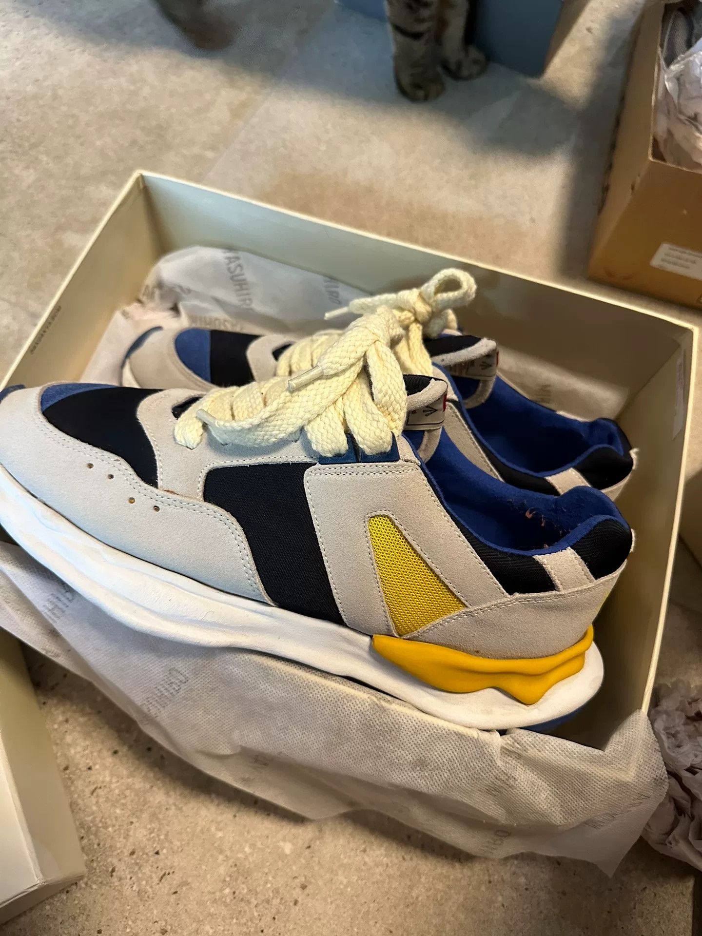 MASAHIROMARUYAMA Nigel Cabourn × Mihara Casual Sneakers Size US 10 / EU 43 - 2 Thumbnail