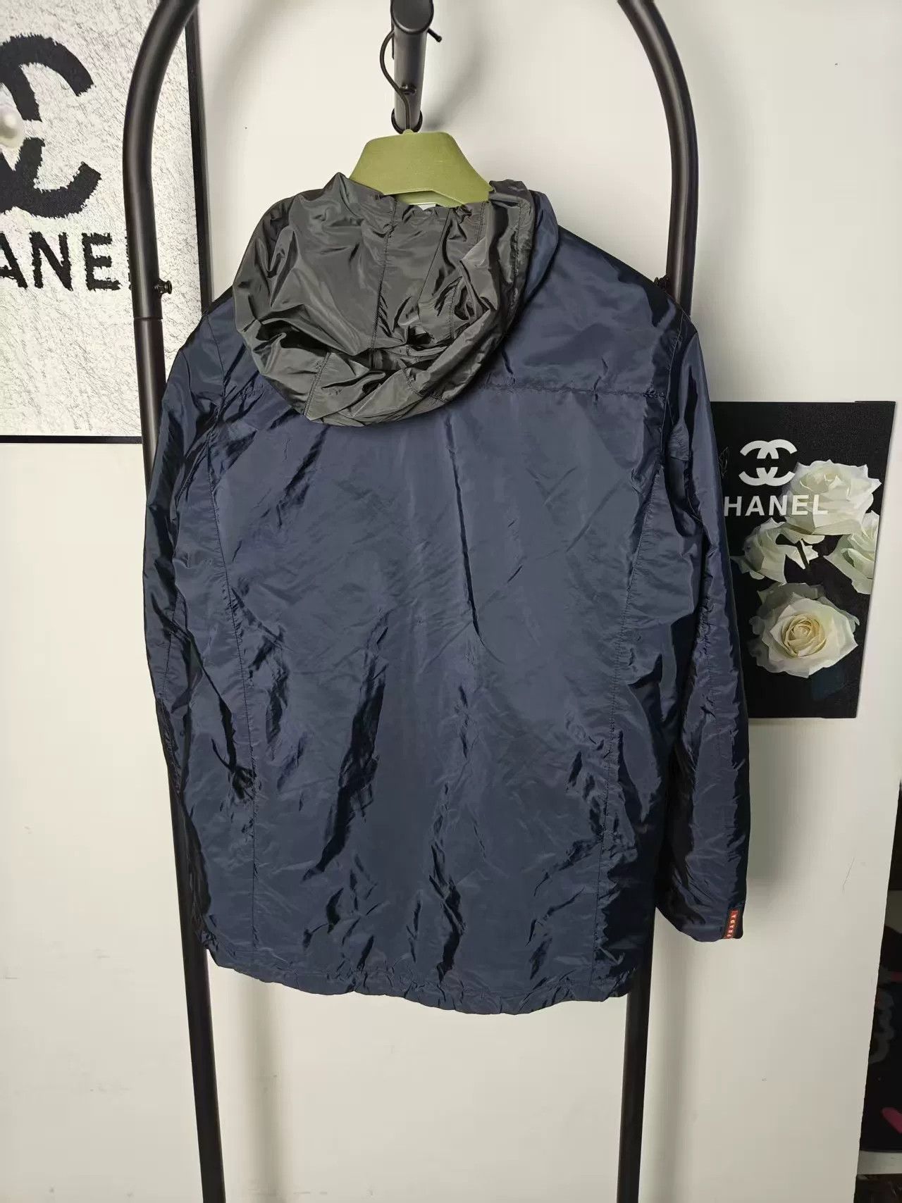 Prada Prada Reversible Cotton Jacket with Logo Size US M / EU 48-50 / 2 - 4 Thumbnail