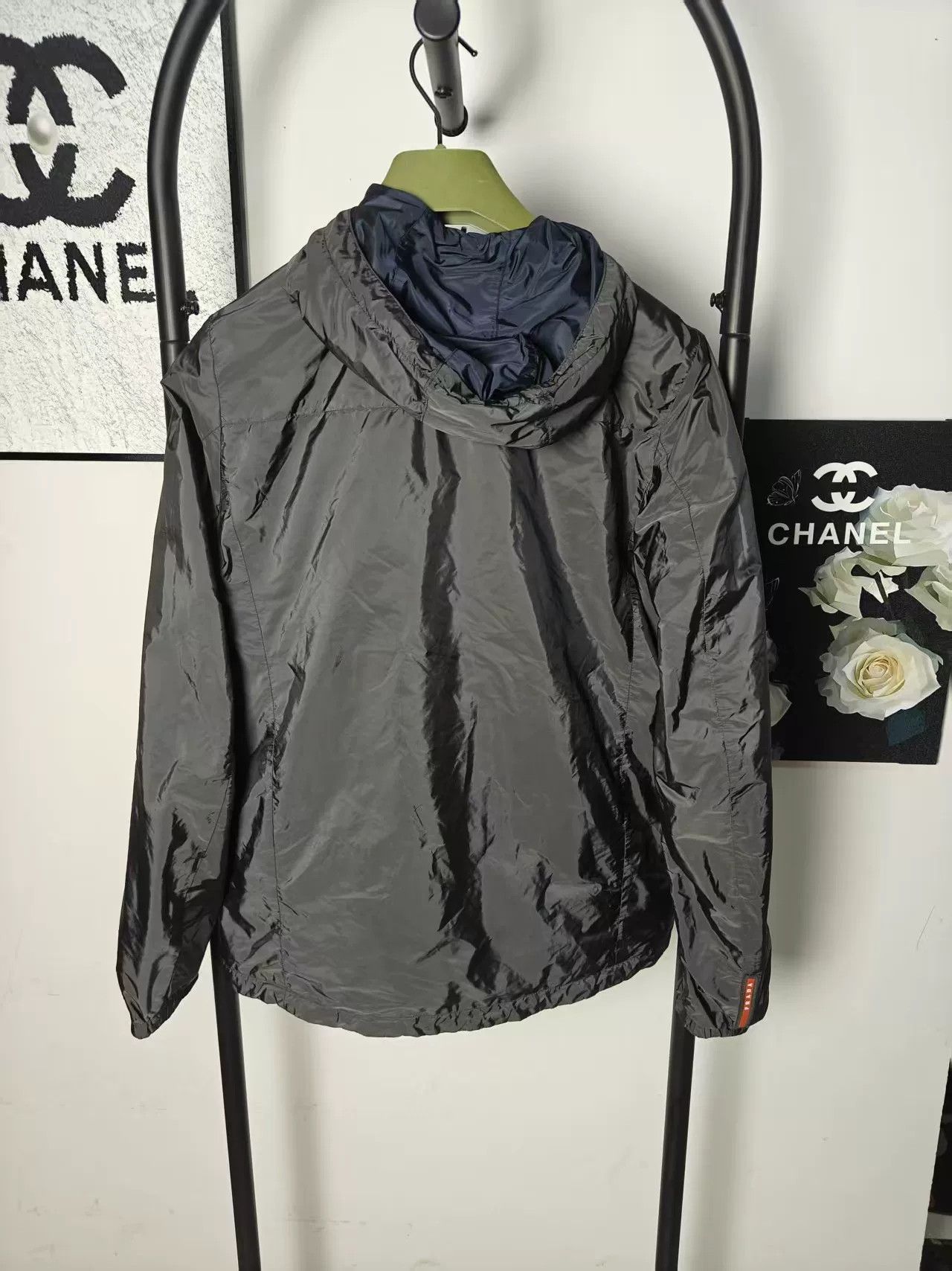 Prada Prada Reversible Cotton Jacket with Logo Size US M / EU 48-50 / 2 - 2 Thumbnail