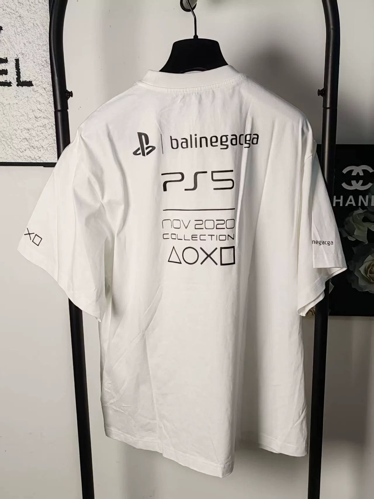 Balenciaga Balenciaga Logo Short Sleeve T-Shirt Size US M / EU 48-50 / 2 - 2 Thumbnail