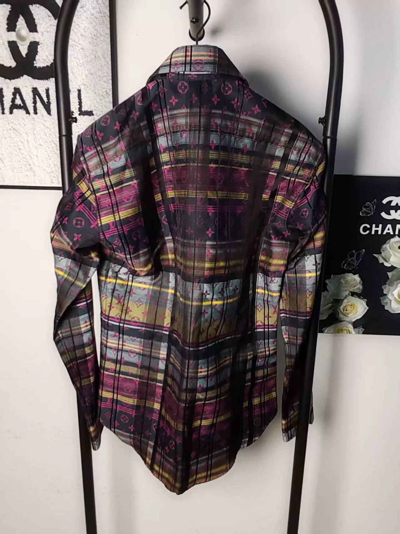 LVXWA Louis Vuitton Printed Shirt for Sale Size US M / EU 48-50 / 2 - 2 Thumbnail