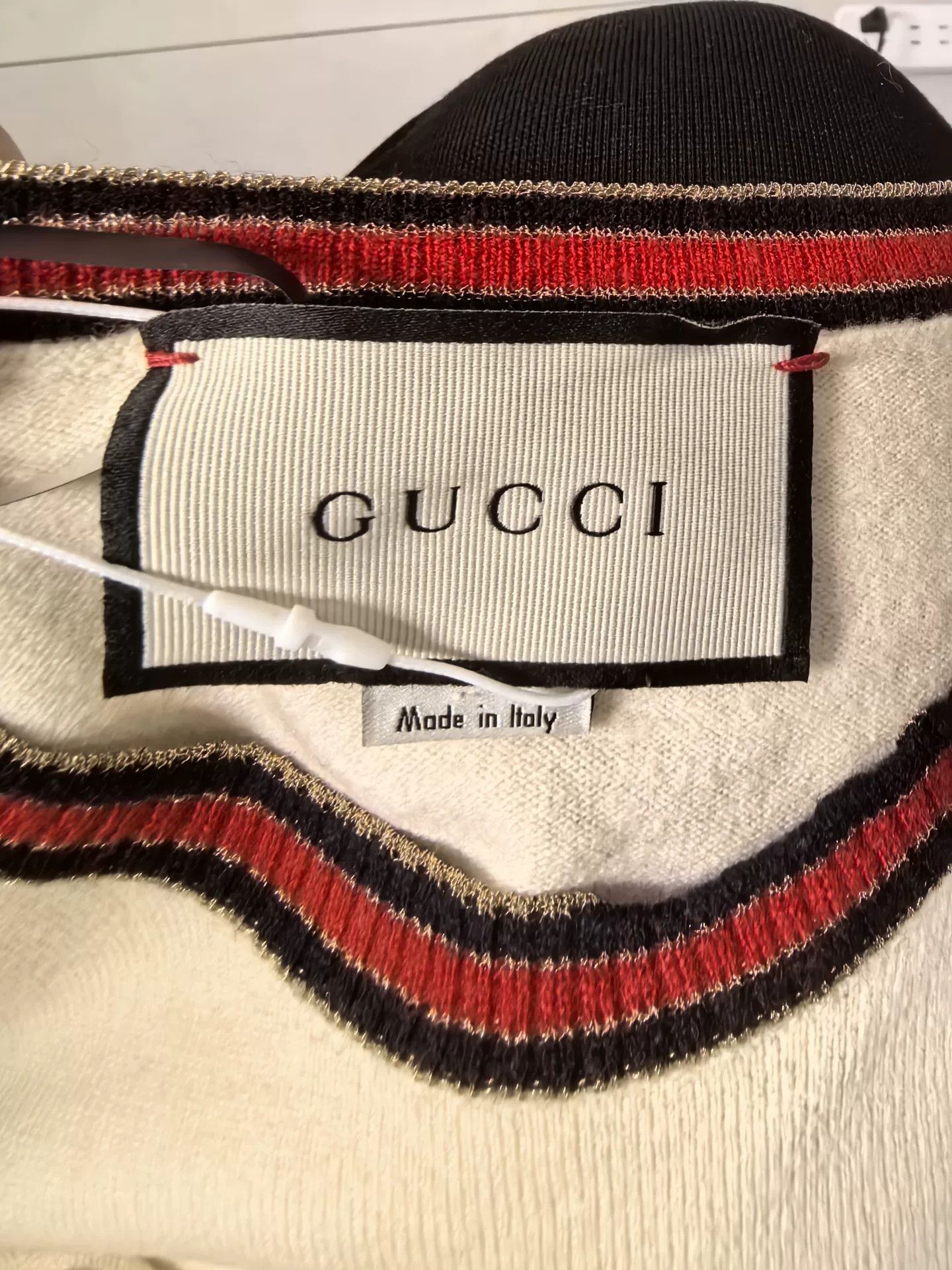 Gucci Gucci Wool Sweater with Red Green Stripes Size US M / EU 48-50 / 2 - 3 Thumbnail