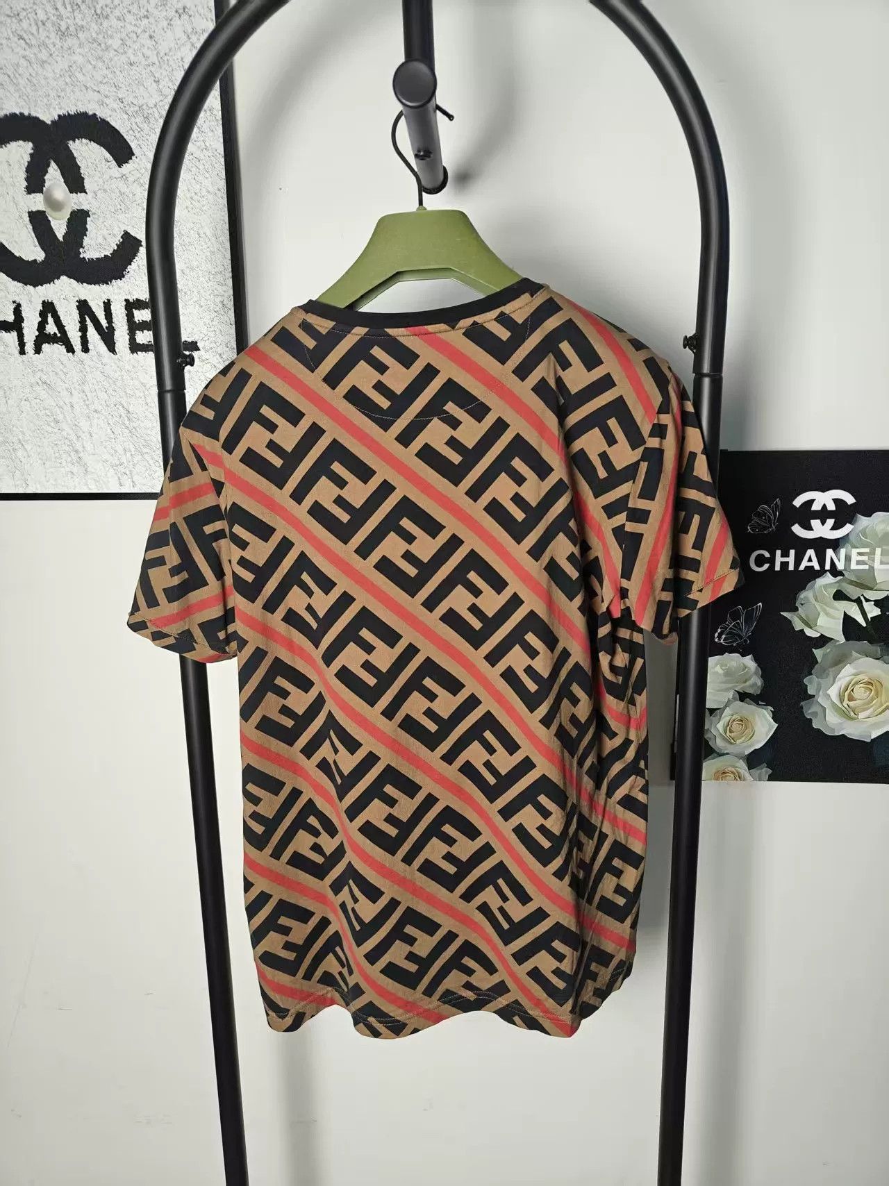 Fendi Fendi Printed Short Sleeve Shirt Size US M / EU 48-50 / 2 - 2 Thumbnail