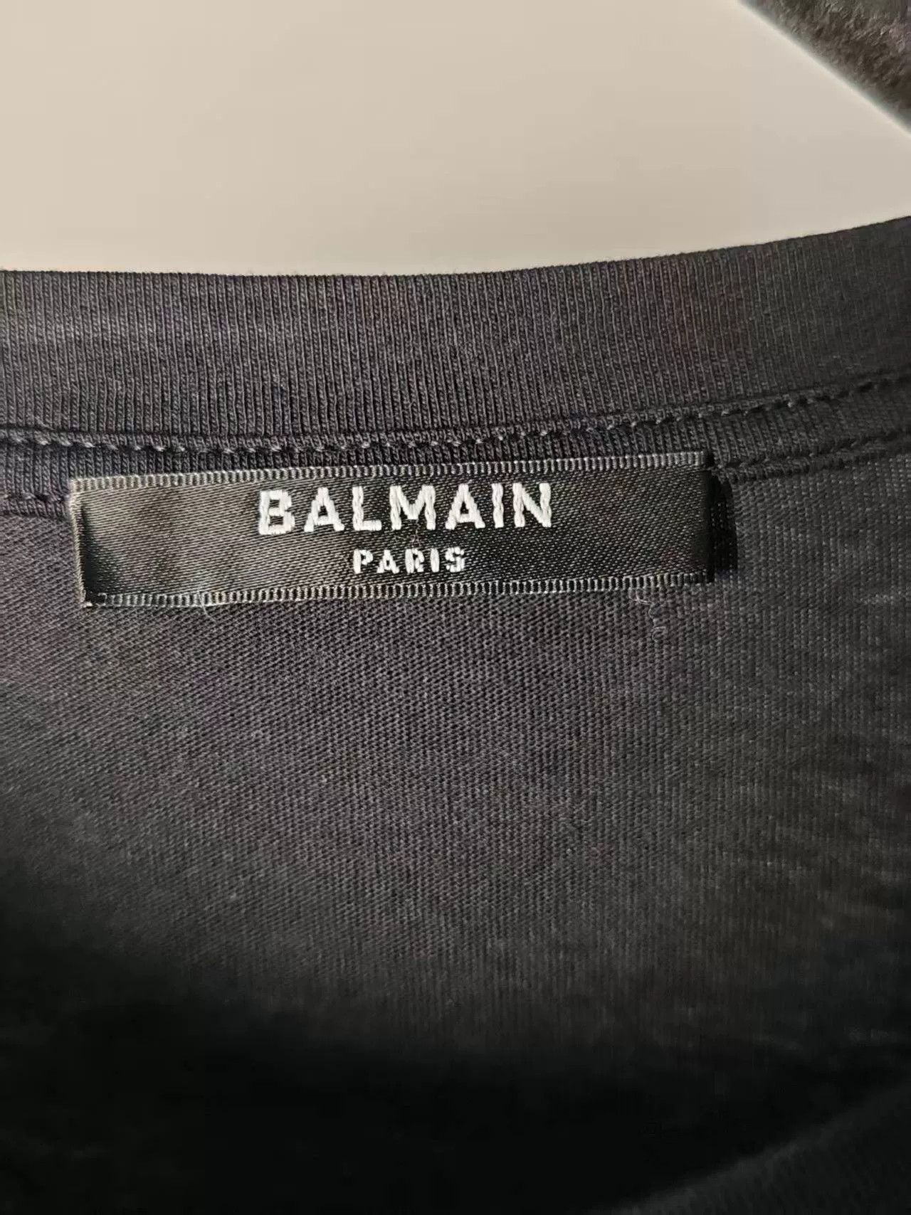 Balmain Balmain Statement Short Sleeve T-Shirt Size US M / EU 48-50 / 2 - 3 Thumbnail
