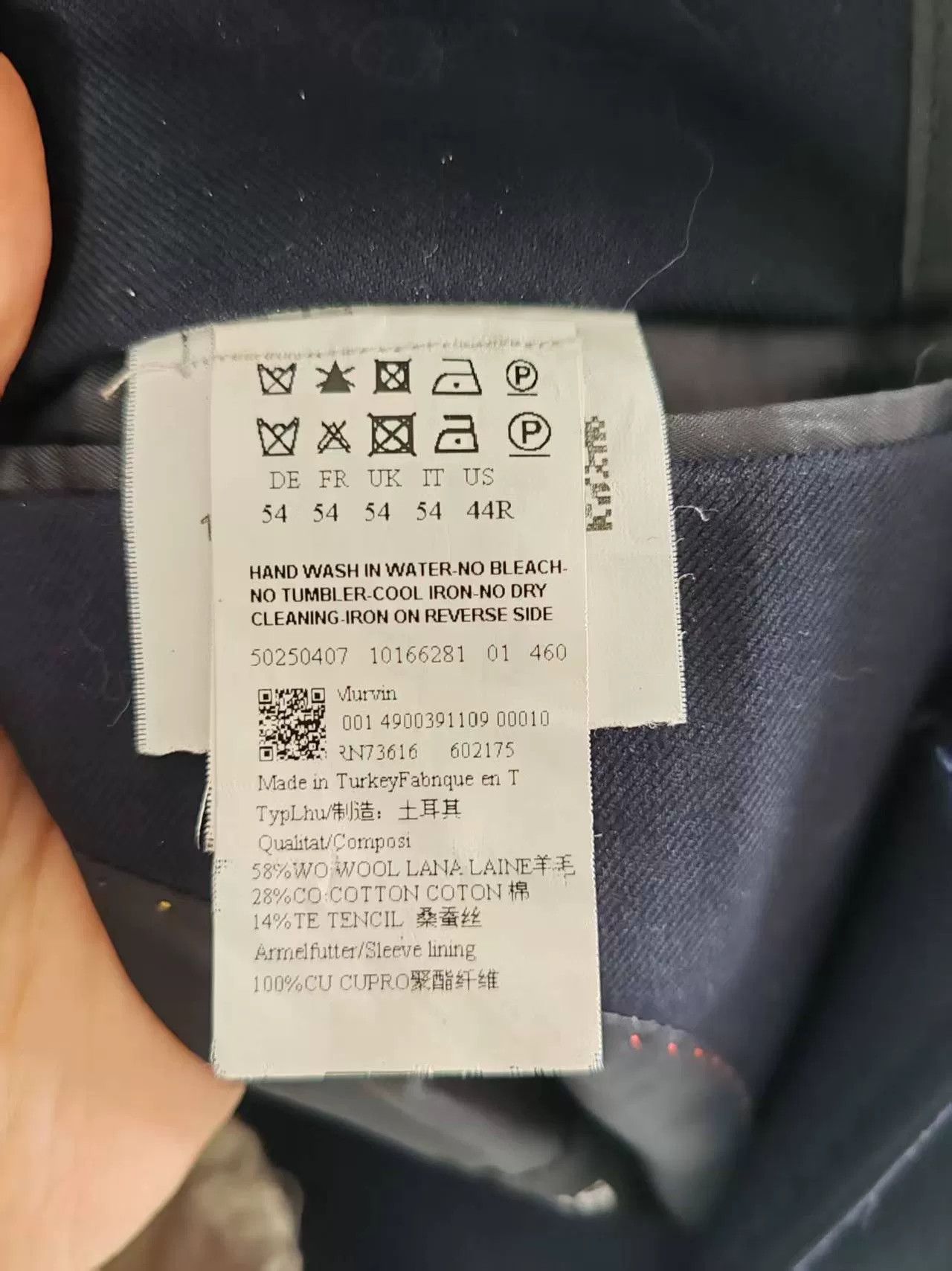 Hugo Boss Boss Wool Suit Jacket for Sale Size US M / EU 48-50 / 2 - 3 Thumbnail