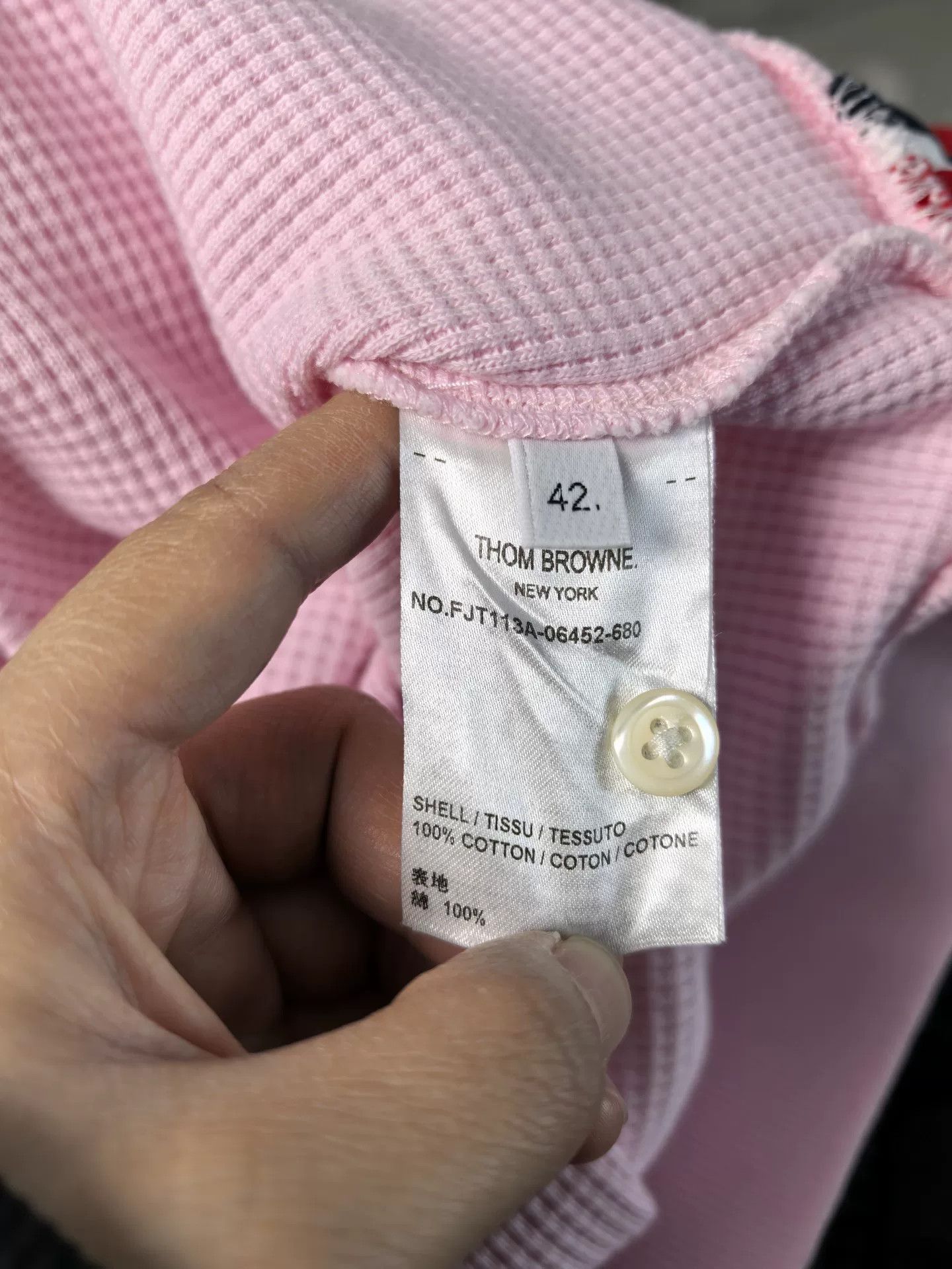 Thom Browne Thom Browne Pink Sweatshirt Size US M / EU 48-50 / 2 - 4 Thumbnail