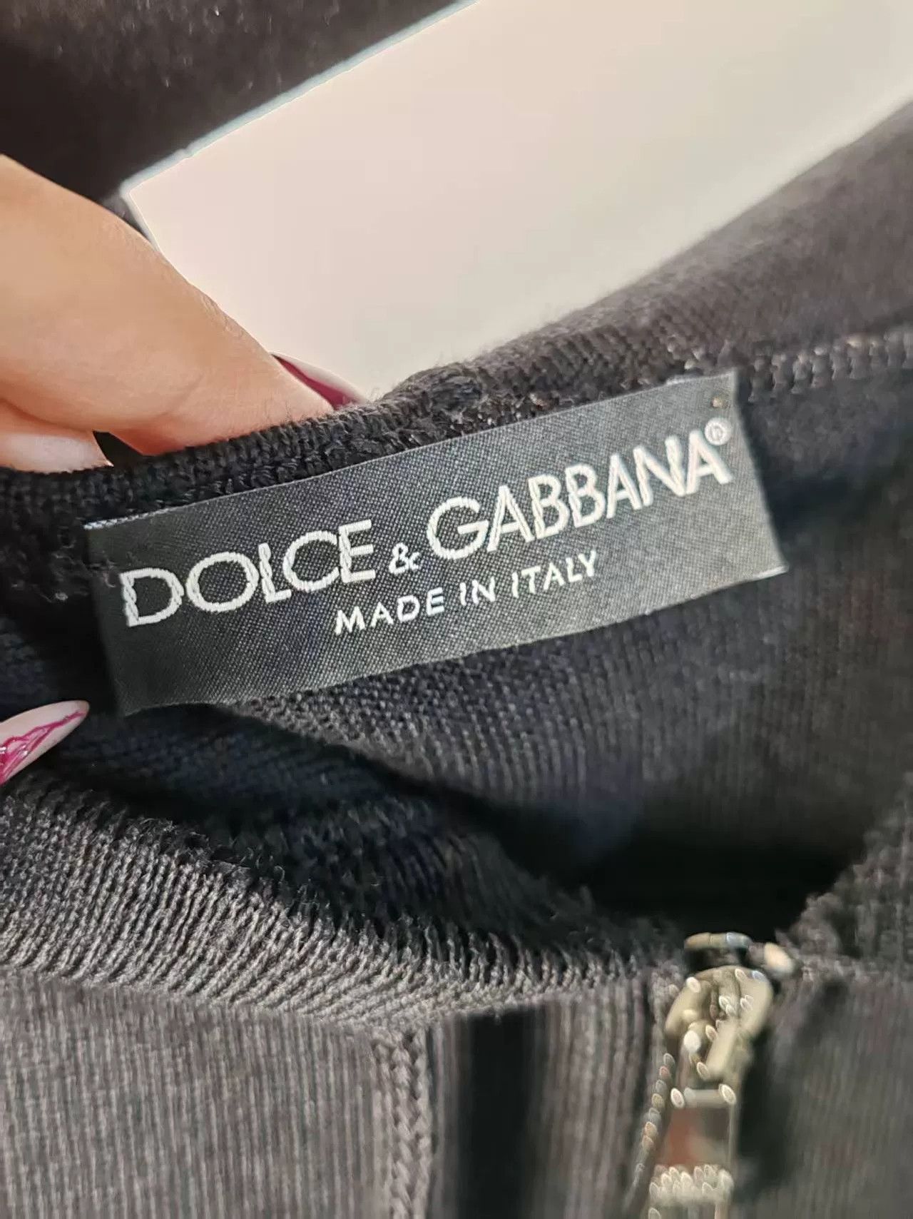 Dolce & Gabbana Dolce & Gabbana Wool Zip Jacket Size US M / EU 48-50 / 2 - 3 Thumbnail