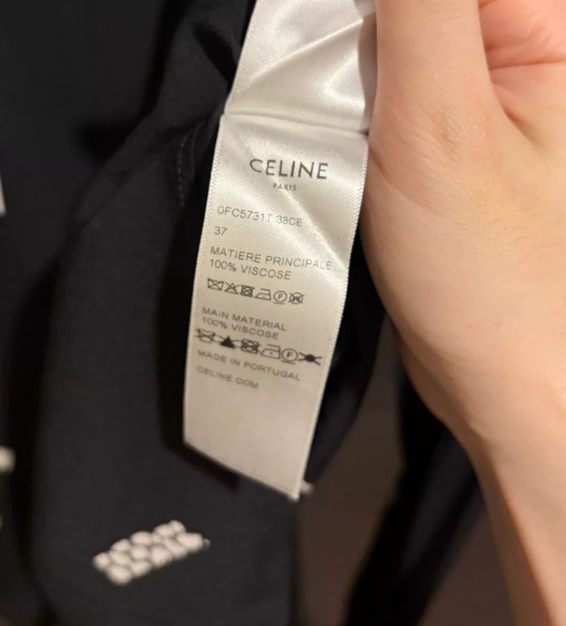 Celine Celine Men's Printed Shirt Size 37 Size US S / EU 44-46 / 1 - 5 Thumbnail