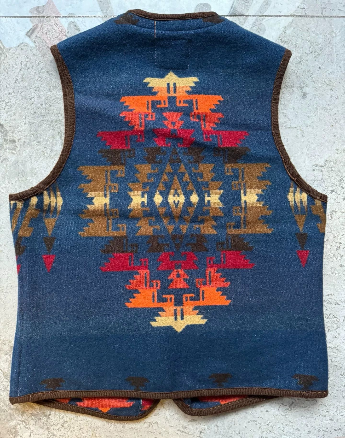 Freewheelers Navajo Wool Vest by Freewheelers Size US M / EU 48-50 / 2 - 2 Thumbnail