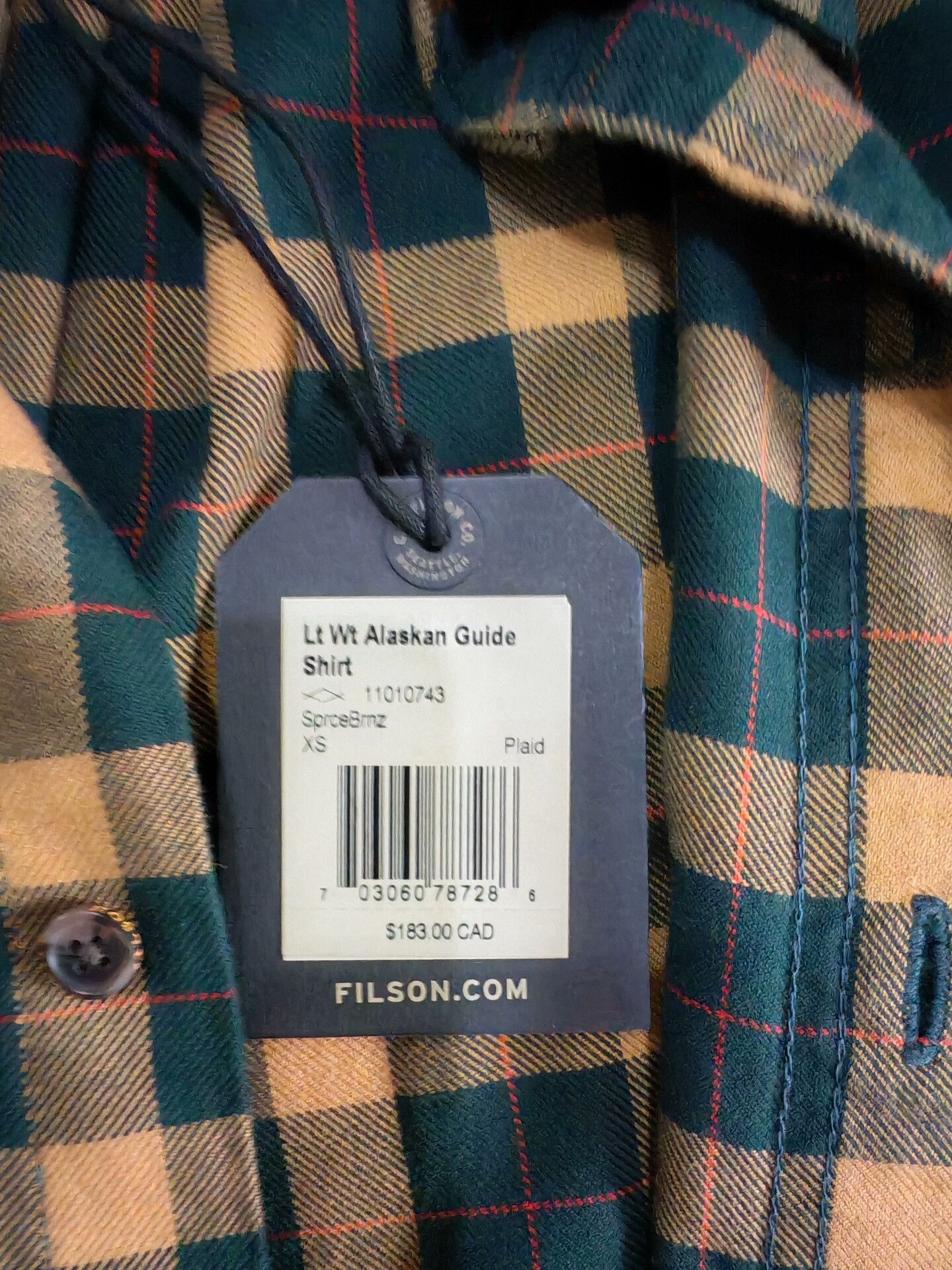 Filson Filson Alaska Shirt Size XS Size US XS / EU 42 / 0 - 3 Thumbnail