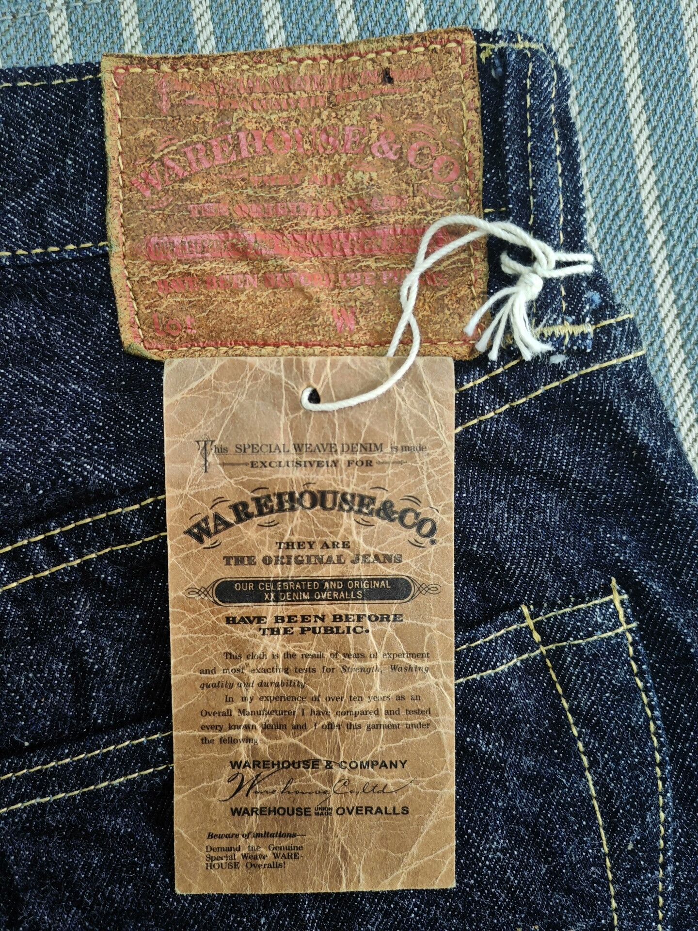 Warehouse & Co. Stylish Denim Jeans Size 32 Size US 32 / EU 48 - 8 Thumbnail