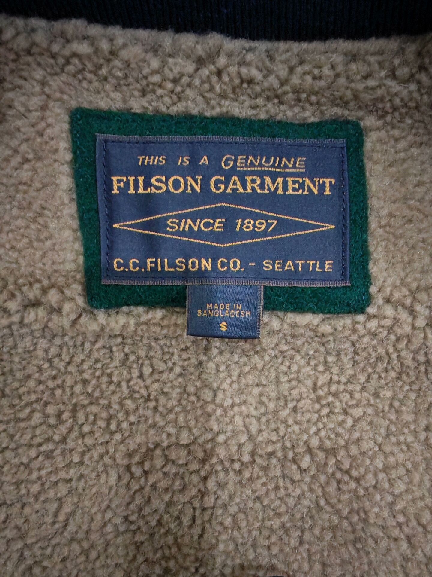 Filson Filson Wool Vest Size S New Condition Size US S / EU 44-46 / 1 - 3 Thumbnail