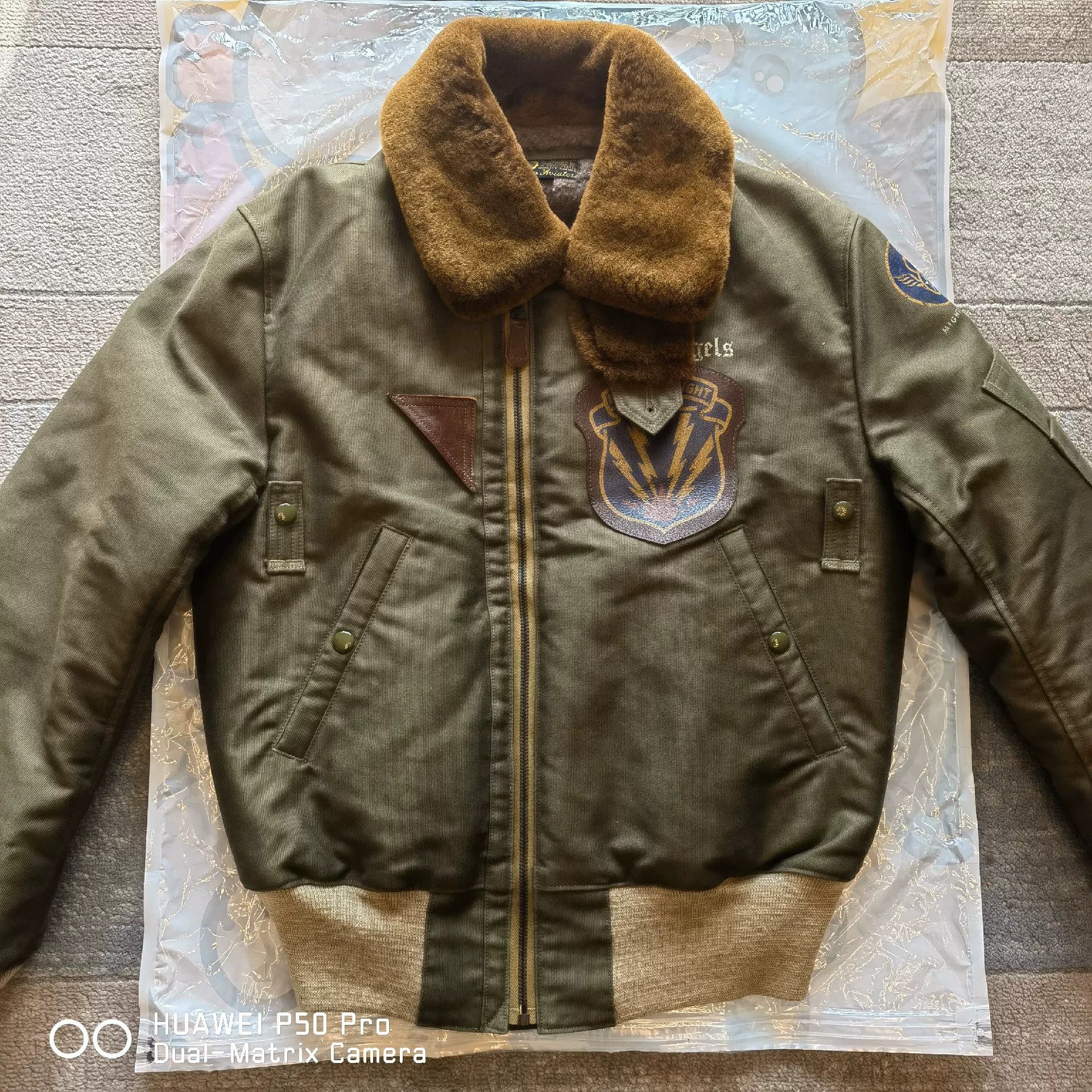 TOYS McCOY Toys Mccoy B15 Flight Jacket with Print Size US M / EU 48-50 / 2 - 3 Thumbnail