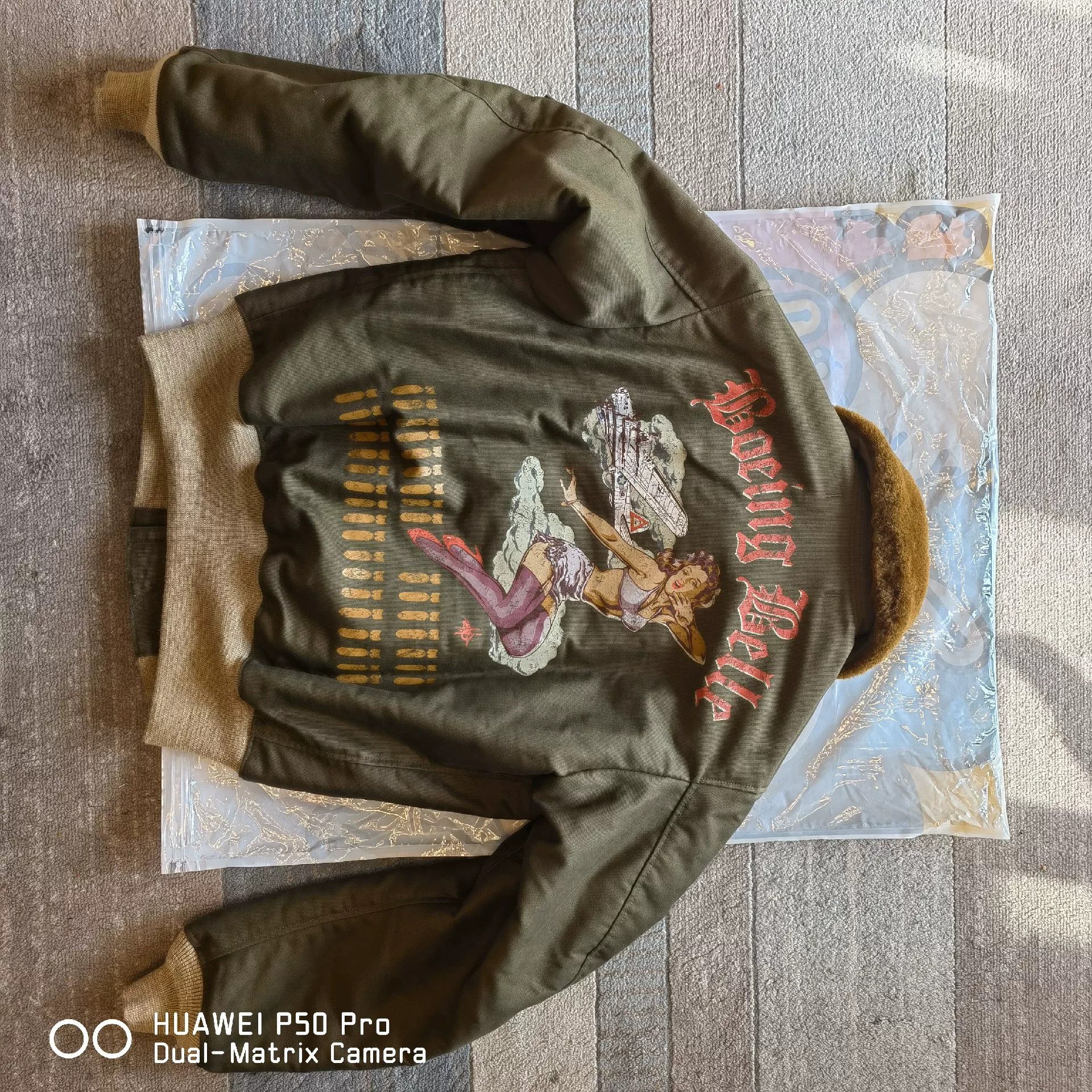 TOYS McCOY Toys Mccoy B15 Flight Jacket with Print Size US M / EU 48-50 / 2 - 4 Thumbnail