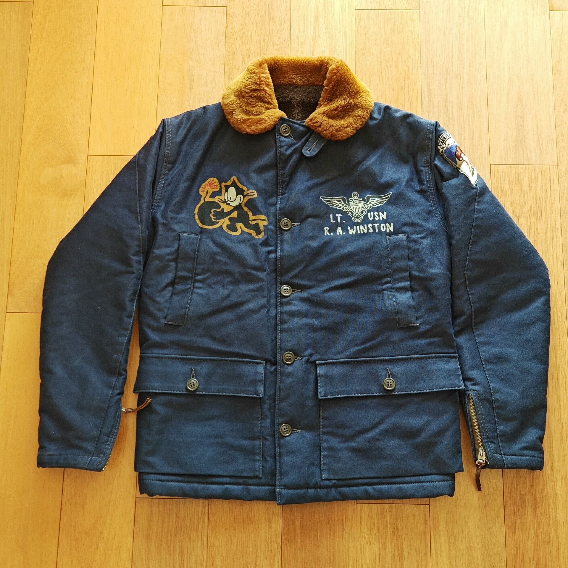 TOYS McCOY Toys Mccoy AL-1 Flight Jacket Size US M / EU 48-50 / 2 - 2 Thumbnail