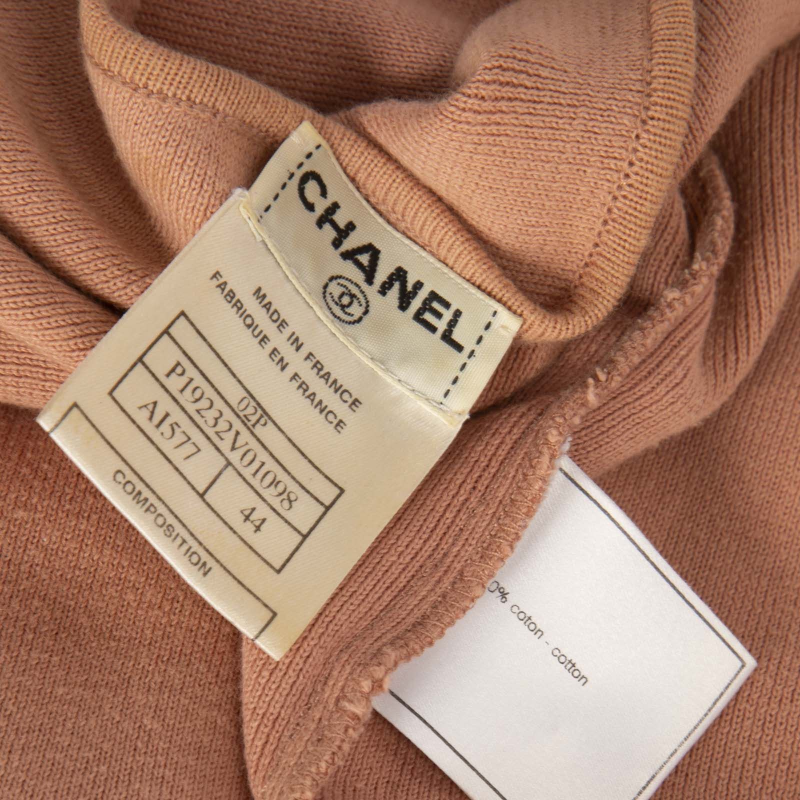 Chanel Pink Knit Tank Top Size L / US 10 / IT 46 - 12 Thumbnail
