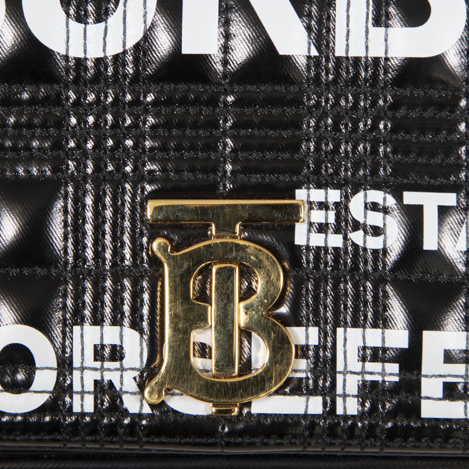 Burberry Black Horseferry Lola Bag Size ONE SIZE - 6 Thumbnail