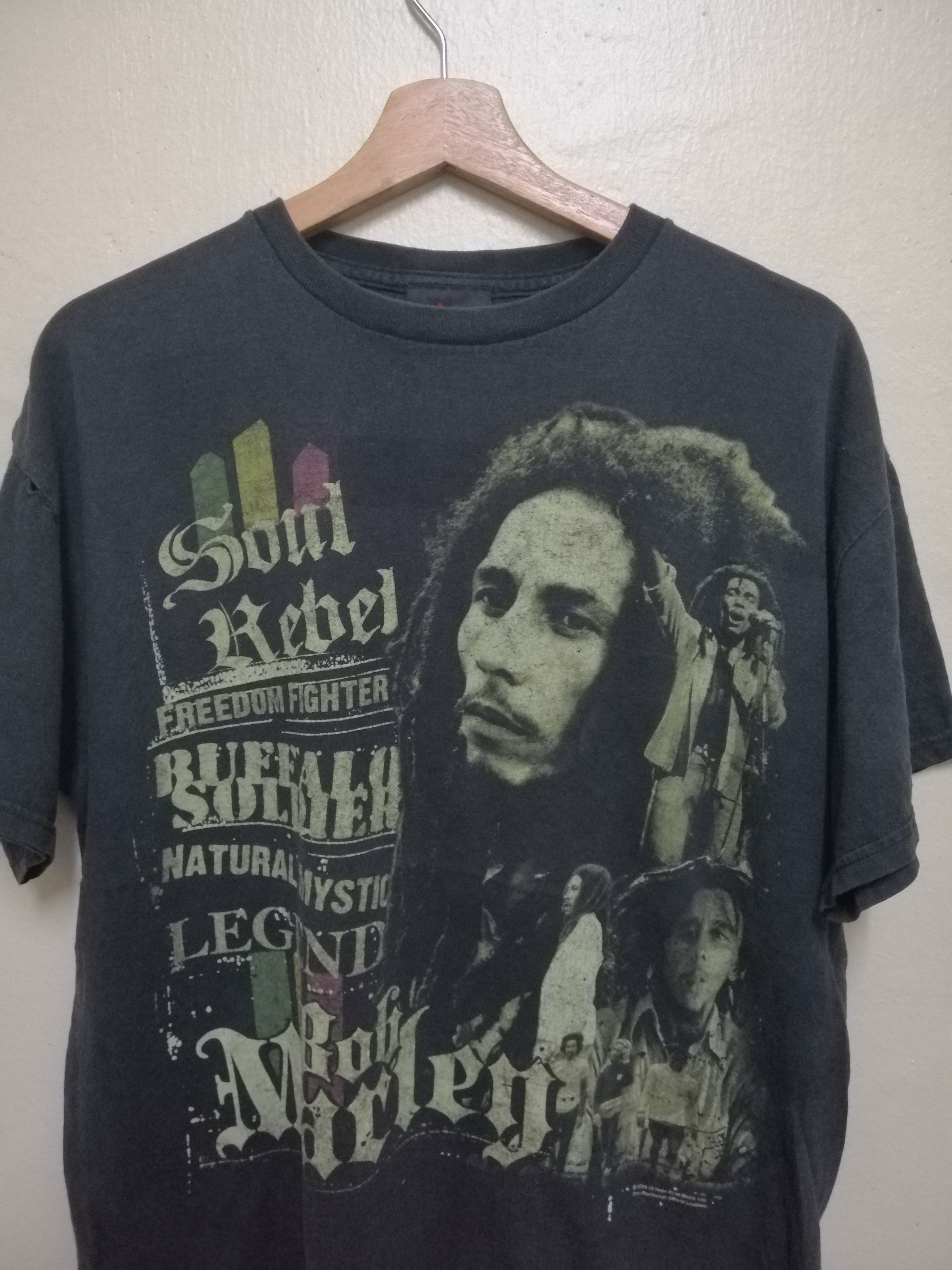 Bob Marley Vintage Bob Marley Soul Rebel Freedom Tshirt Size US L / EU 52-54 / 3 - 2 Thumbnail