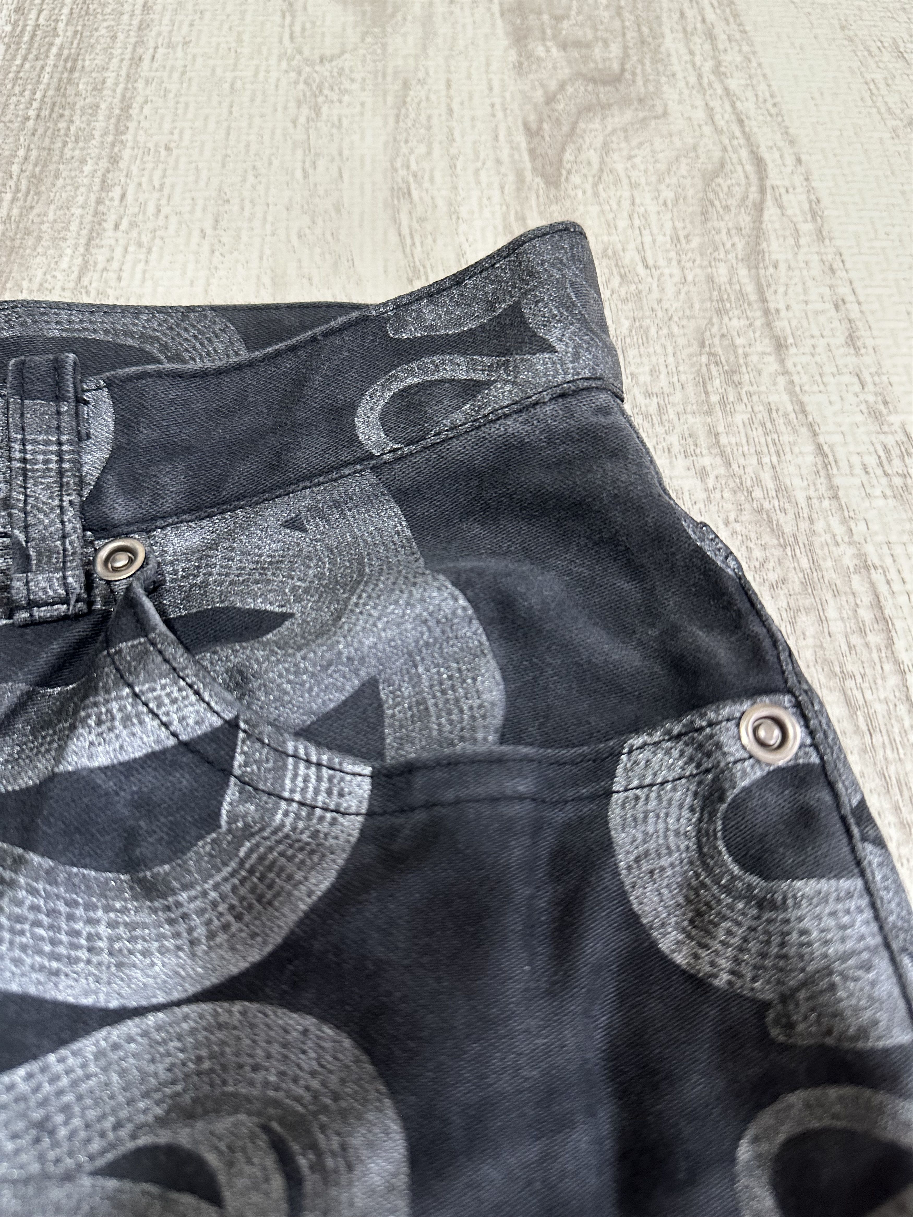 Hysteric Glamour Hysteric Glamour Snake Loop skinny denim pants black size 28 Size US 28 / EU 44 - 8 Thumbnail