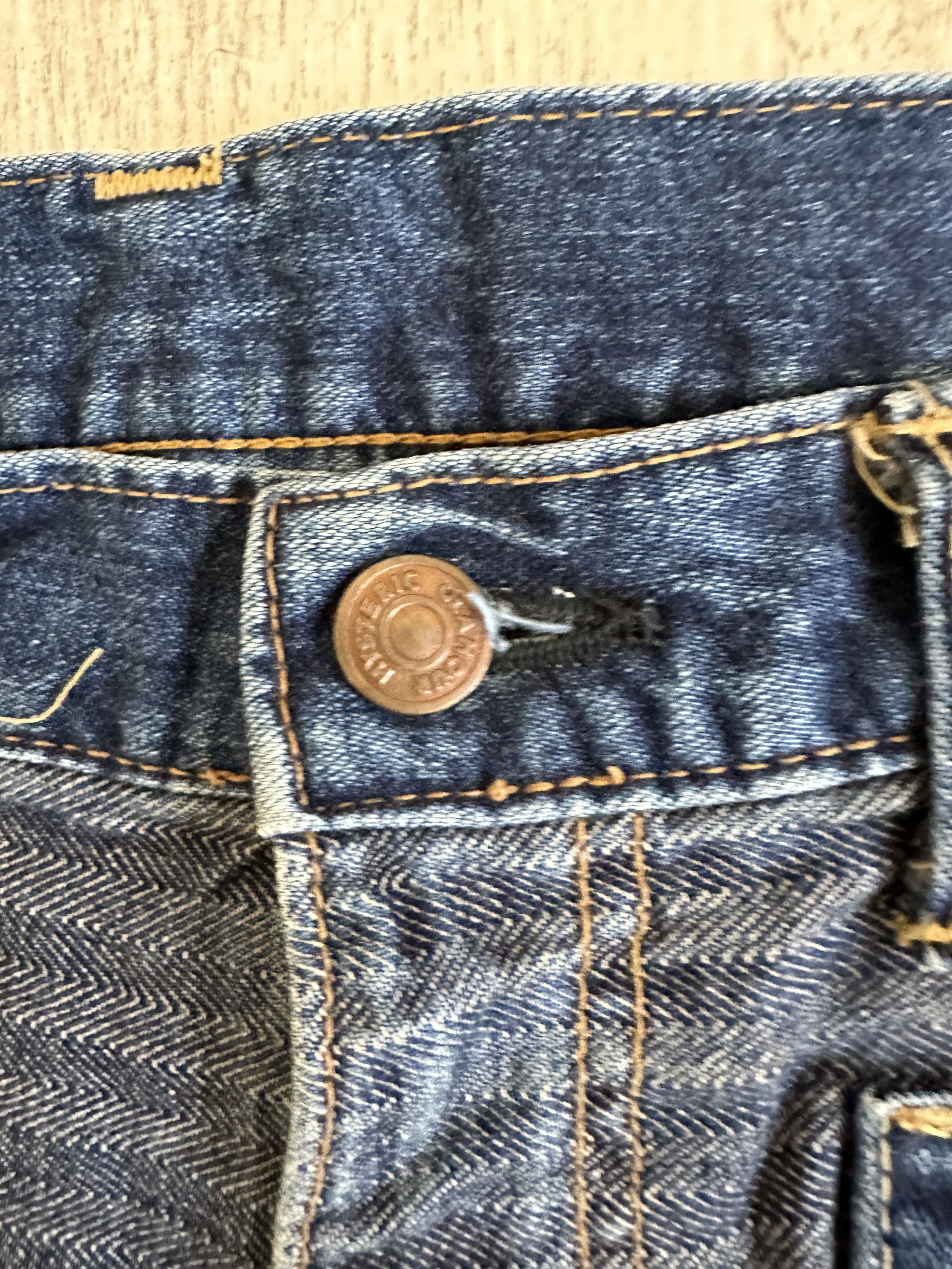 Hysteric Glamour Hysteric Glamour Tsugi Hagi Denim Indigo Color Size US 30 / EU 46 - 2 Thumbnail
