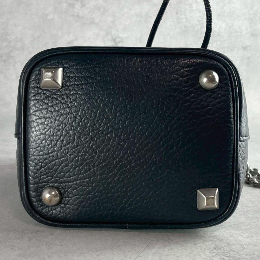 Maison Margiela MAISON MARGIELA 19SS Leather Bucket Shoulder Bag Black Size ONE SIZE - 8 Thumbnail