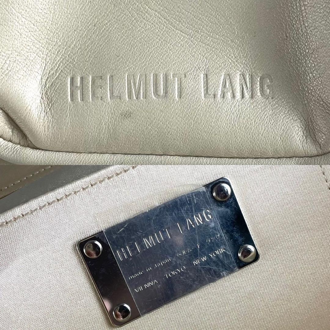 Helmut Lang HELMUT LANG Handbag Lamb Leather White Size ONE SIZE - 2 Thumbnail