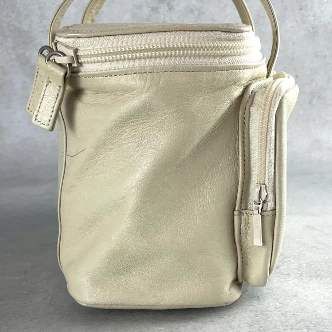 Helmut Lang HELMUT LANG Handbag Lamb Leather White Size ONE SIZE - 6 Thumbnail