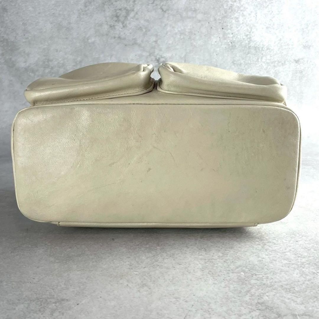 Helmut Lang HELMUT LANG Handbag Lamb Leather White Size ONE SIZE - 8 Thumbnail