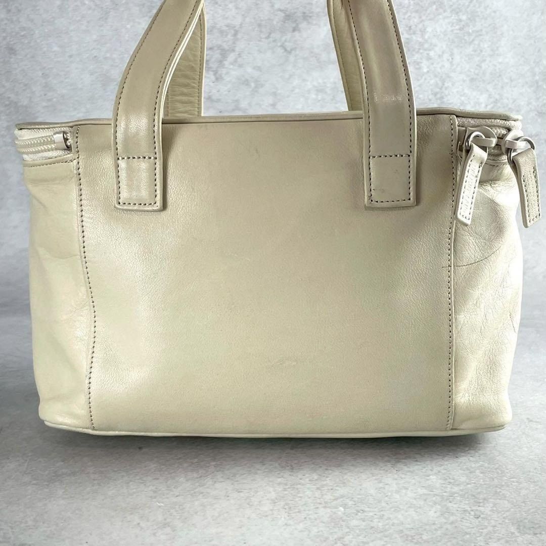 Helmut Lang HELMUT LANG Handbag Lamb Leather White Size ONE SIZE - 4 Thumbnail