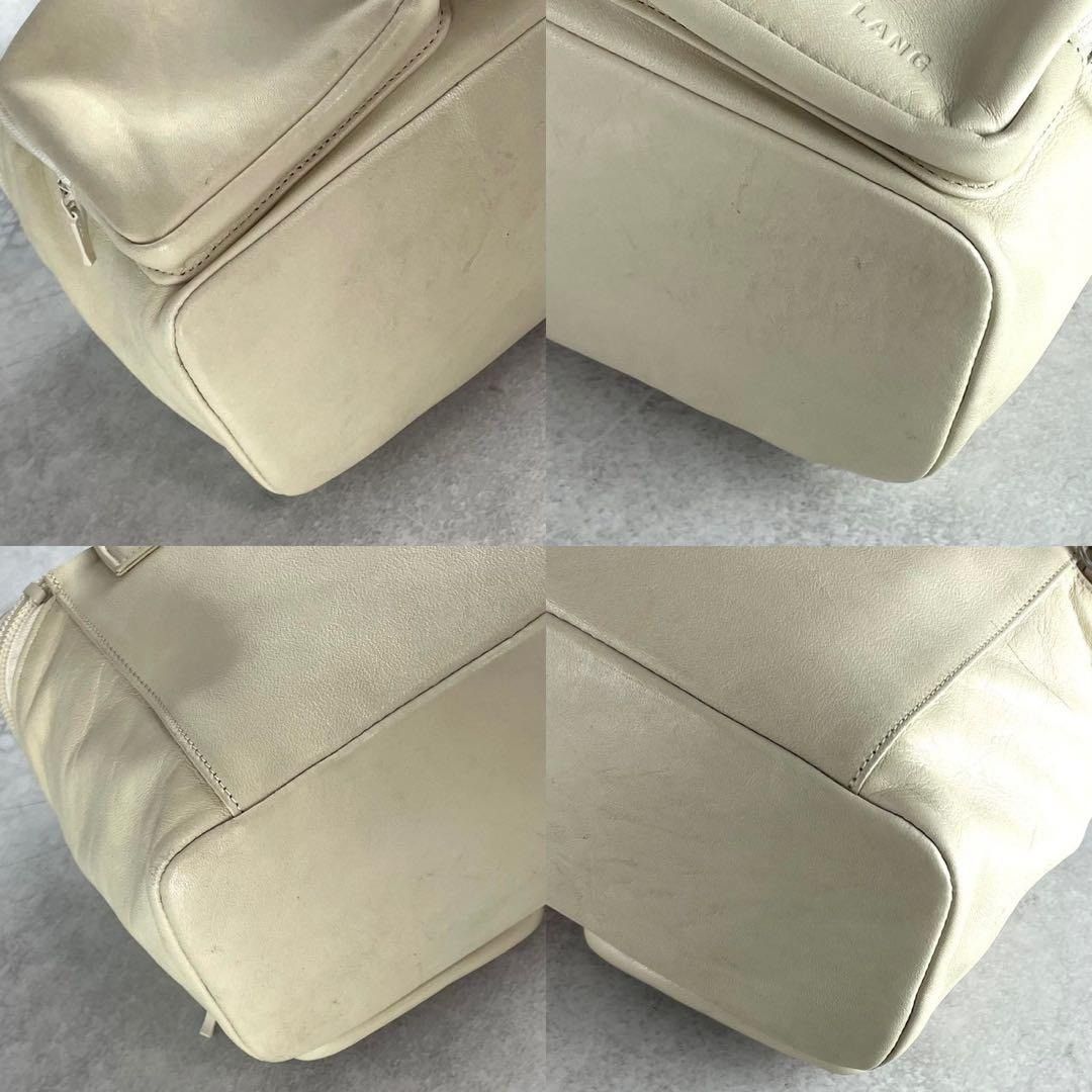 Helmut Lang HELMUT LANG Handbag Lamb Leather White Size ONE SIZE - 10 Thumbnail
