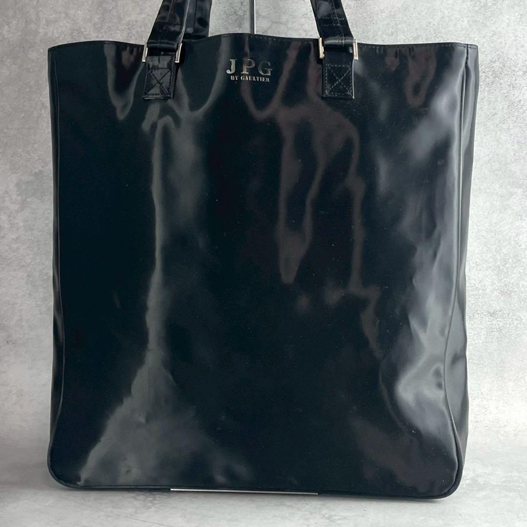 バッグ Jean Paul Gaultier tote bag PVC Black Jean Paul Gaultier tote bag PVC Black