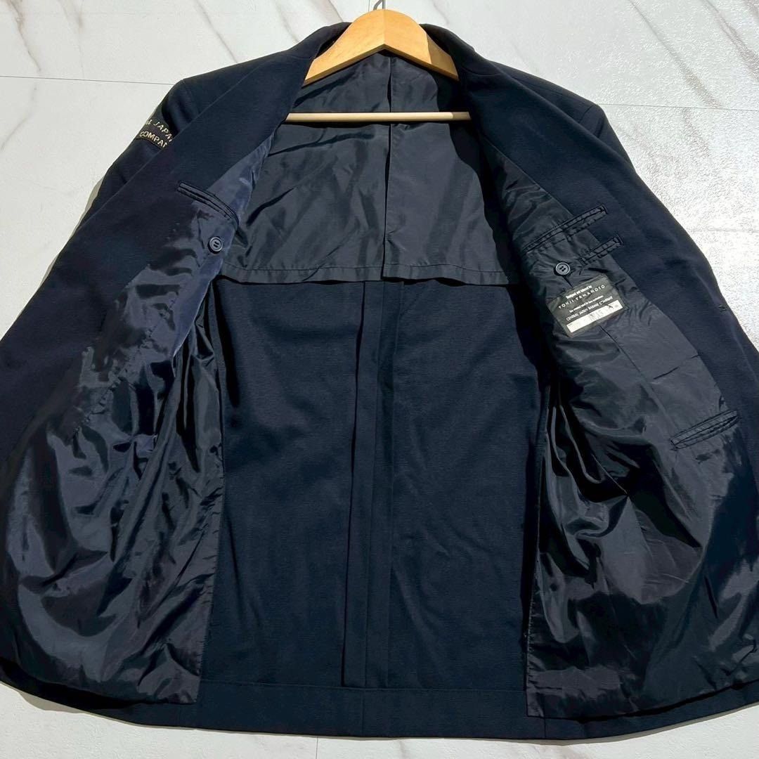 Yohji Yamamoto Yohji Yamamoto JR Tokai Tailored Jacket Navy Size M Size US M / EU 48-50 / 2 - 4 Thumbnail