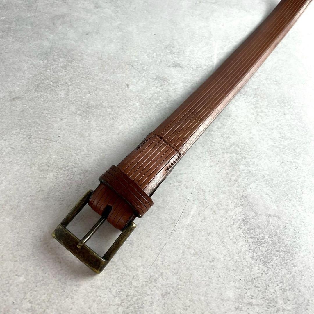 Issey Miyake ISSEY MIYAKE Leather Belt Brown Size M Size ONE SIZE - 7 Thumbnail