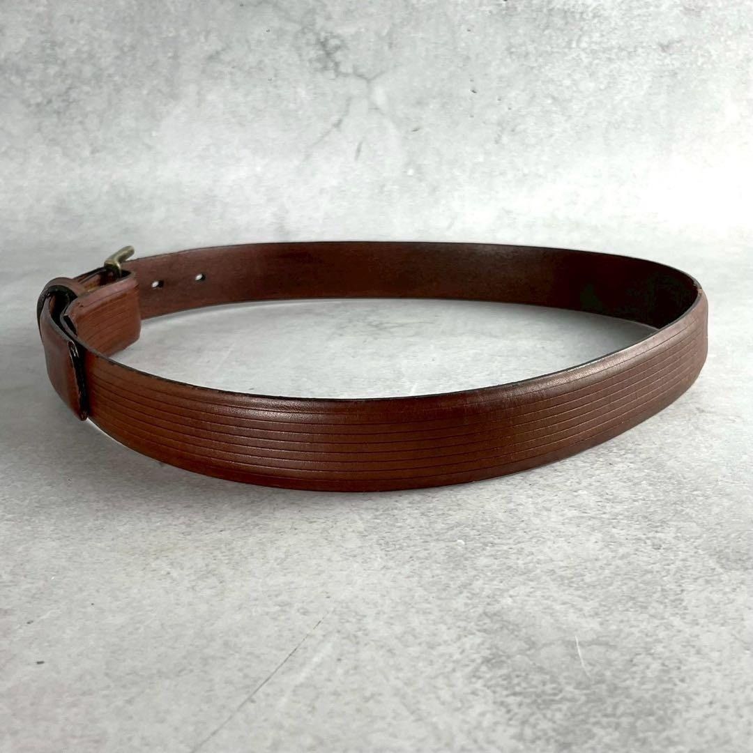 Issey Miyake ISSEY MIYAKE Leather Belt Brown Size M Size ONE SIZE - 4 Thumbnail
