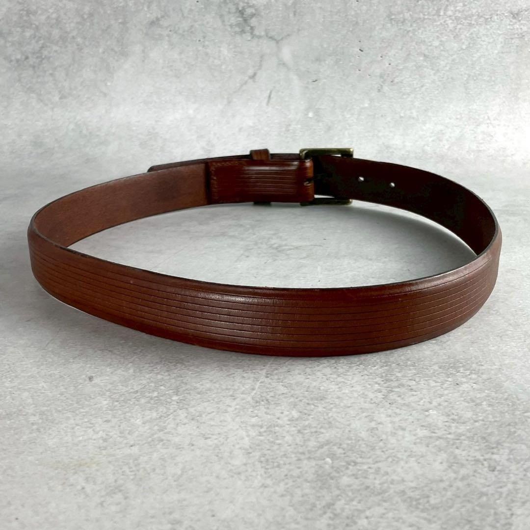Issey Miyake ISSEY MIYAKE Leather Belt Brown Size M Size ONE SIZE - 5 Thumbnail