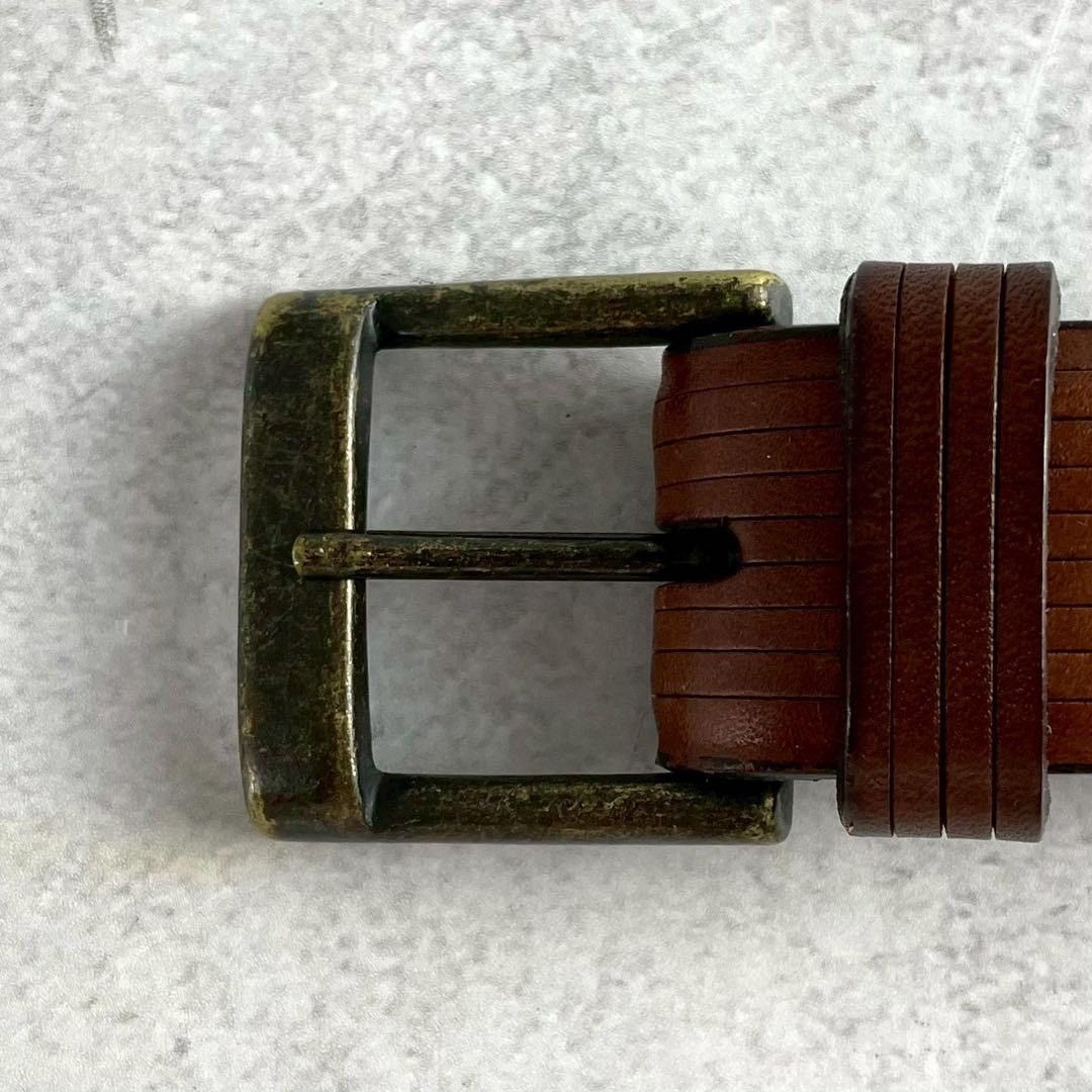 Issey Miyake ISSEY MIYAKE Leather Belt Brown Size M Size ONE SIZE - 9 Thumbnail