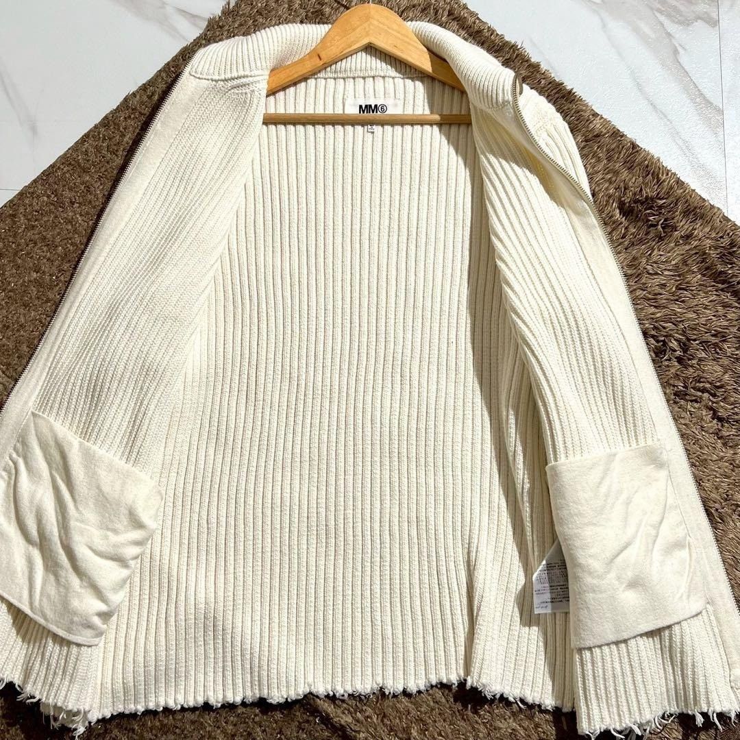 Maison Margiela Maison Margiela 23SS Driver's Knitwear White Size M Size US S / EU 44-46 / 1 - 4 Thumbnail