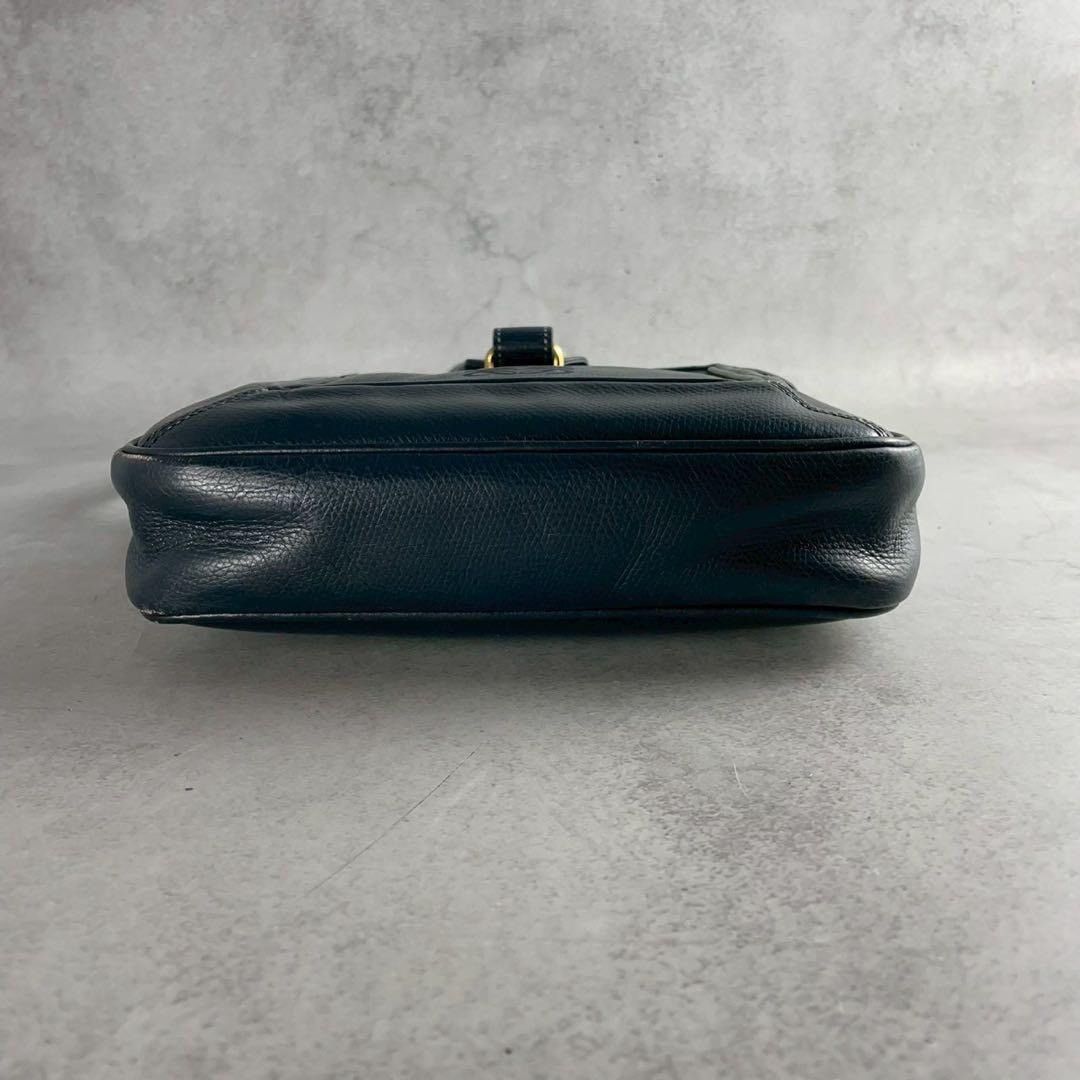 Other LOEWE Anagram Leather Shoulder Bag Navy Size ONE SIZE - 7 Thumbnail