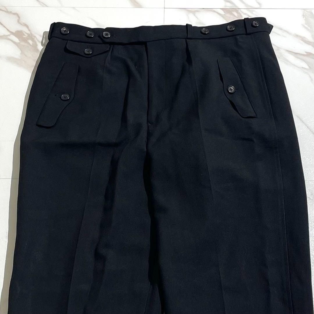 Yohji Yamamoto Yohji Yamamoto POUR HOMME 80s Tapered Silhouette Pants Black Size L Size US 32 / EU 48 - 4 Thumbnail
