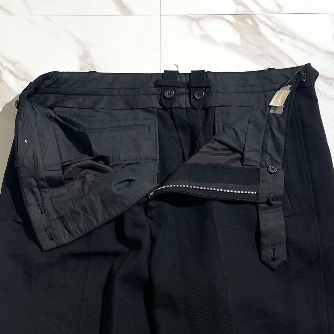 Yohji Yamamoto Yohji Yamamoto POUR HOMME 80s Tapered Silhouette Pants Black Size L Size US 32 / EU 48 - 5 Thumbnail
