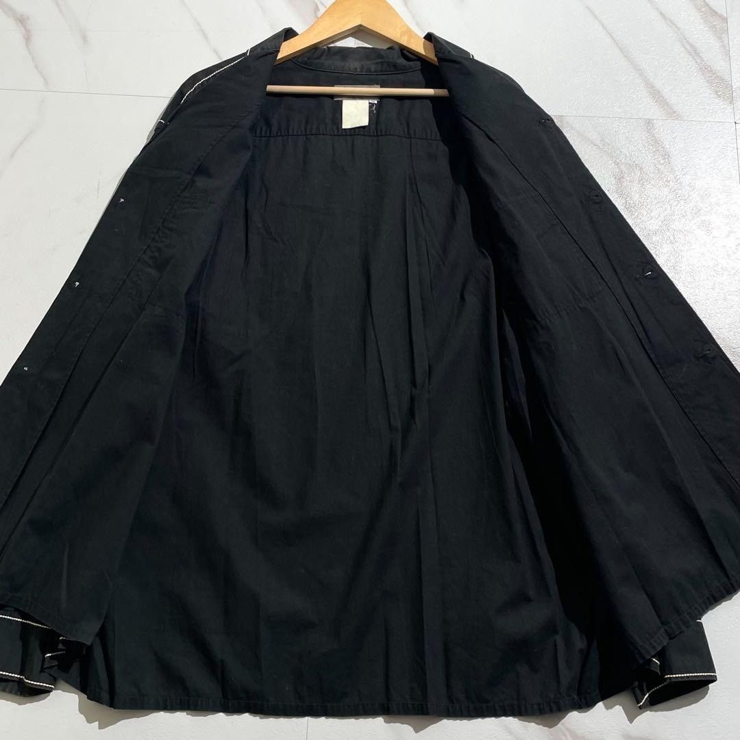 Yohji Yamamoto Yohji Yamamoto POUR HOMME 92SS Oversized Long Sleeve Shirt M Size US M / EU 48-50 / 2 - 4 Thumbnail