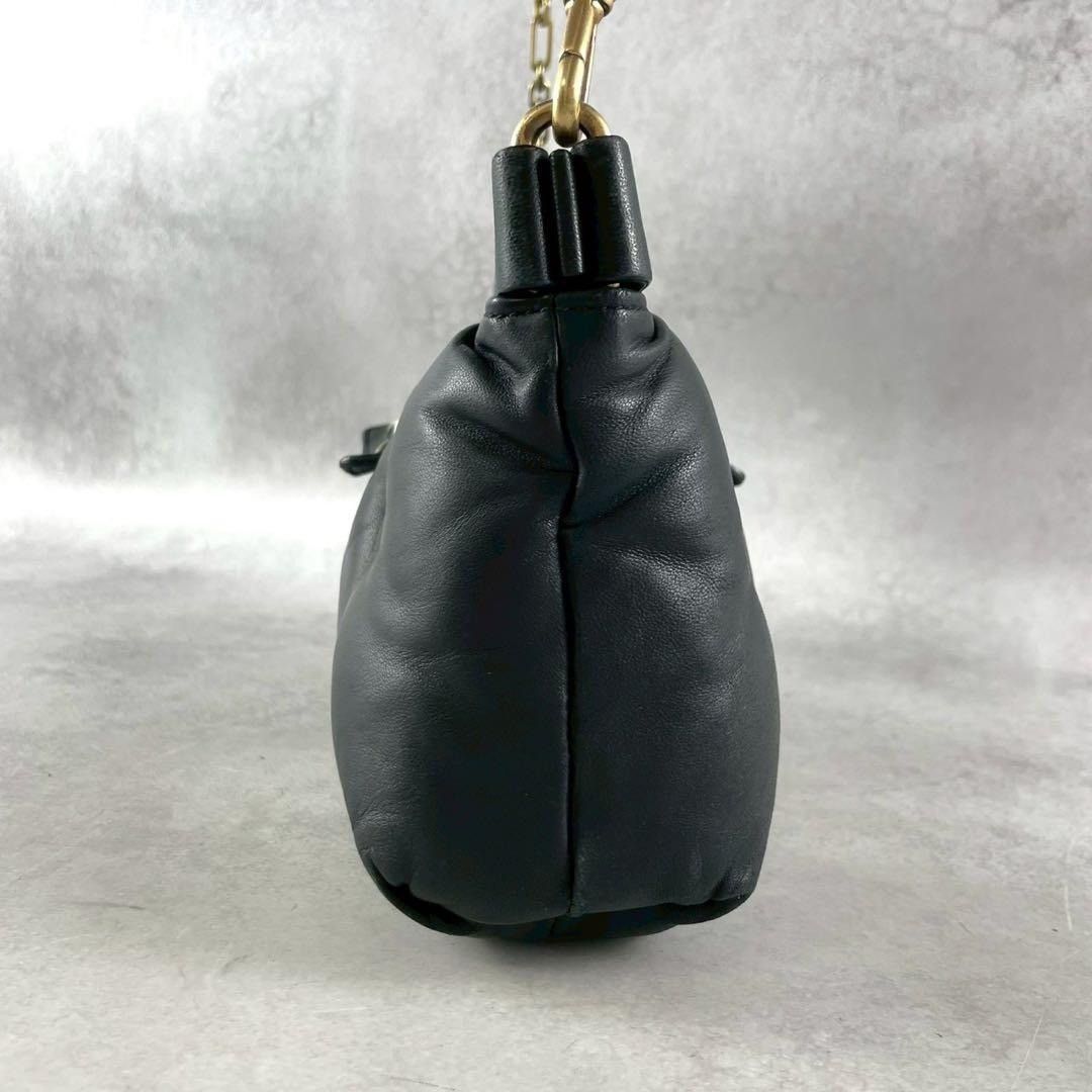 Maison Margiela Maison Margiela 18AW Gram Slam Leather Shoulder Bag Black Size ONE SIZE - 6 Thumbnail