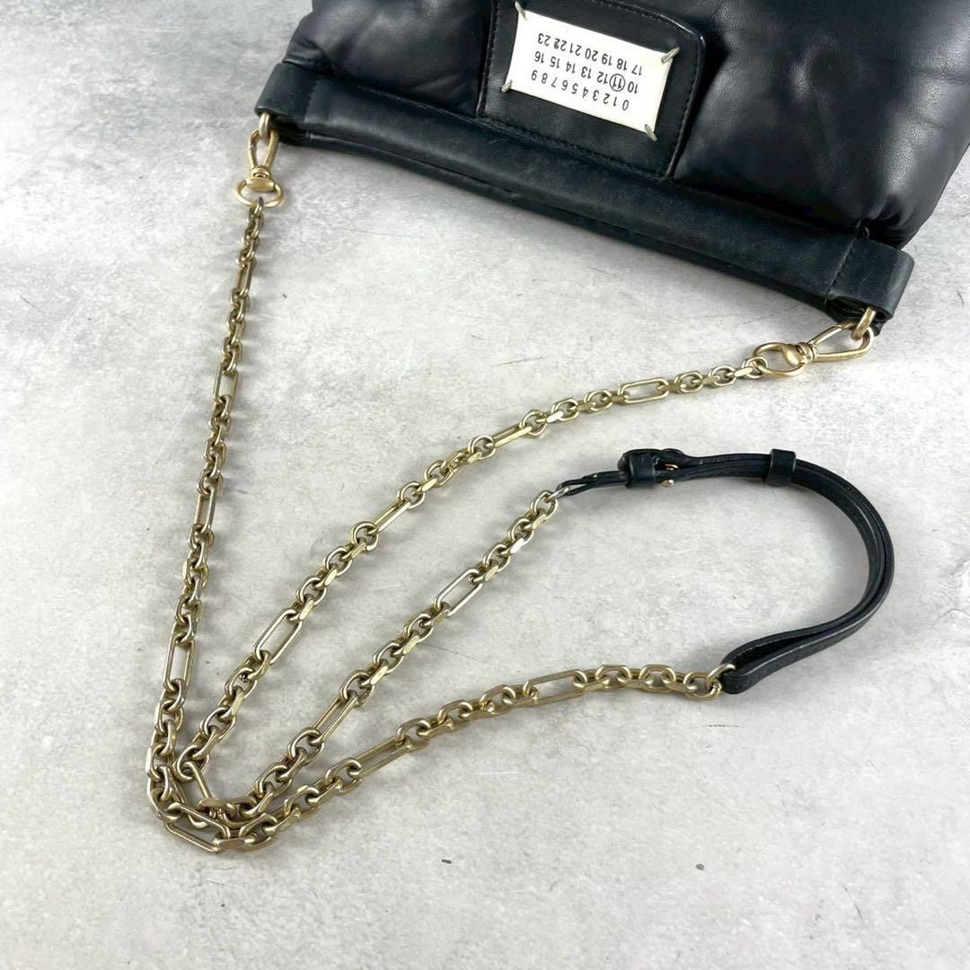 Maison Margiela Maison Margiela 18AW Gram Slam Leather Shoulder Bag Black Size ONE SIZE - 7 Thumbnail