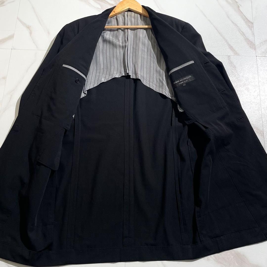 Comme des Garcons COMME des GARCONS HOMME PLUS Tailored Long Jacket Black Size S Size US S / EU 44-46 / 1 - 3 Thumbnail