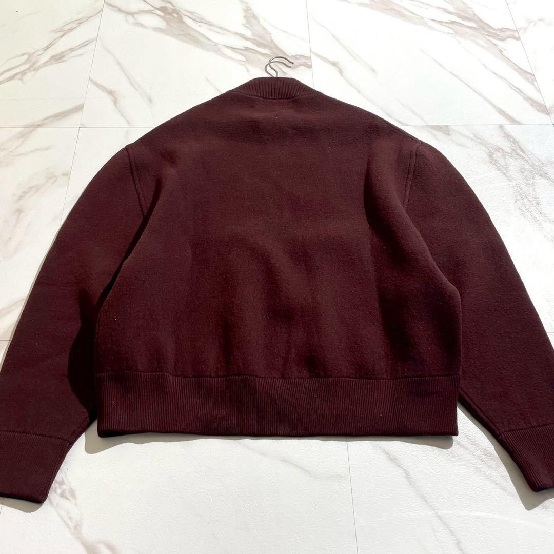 Jil Sander JIL SANDER 24SS Oversized Knit Blouson Red Size L Size US XL / EU 56 / 4 - 4 Thumbnail