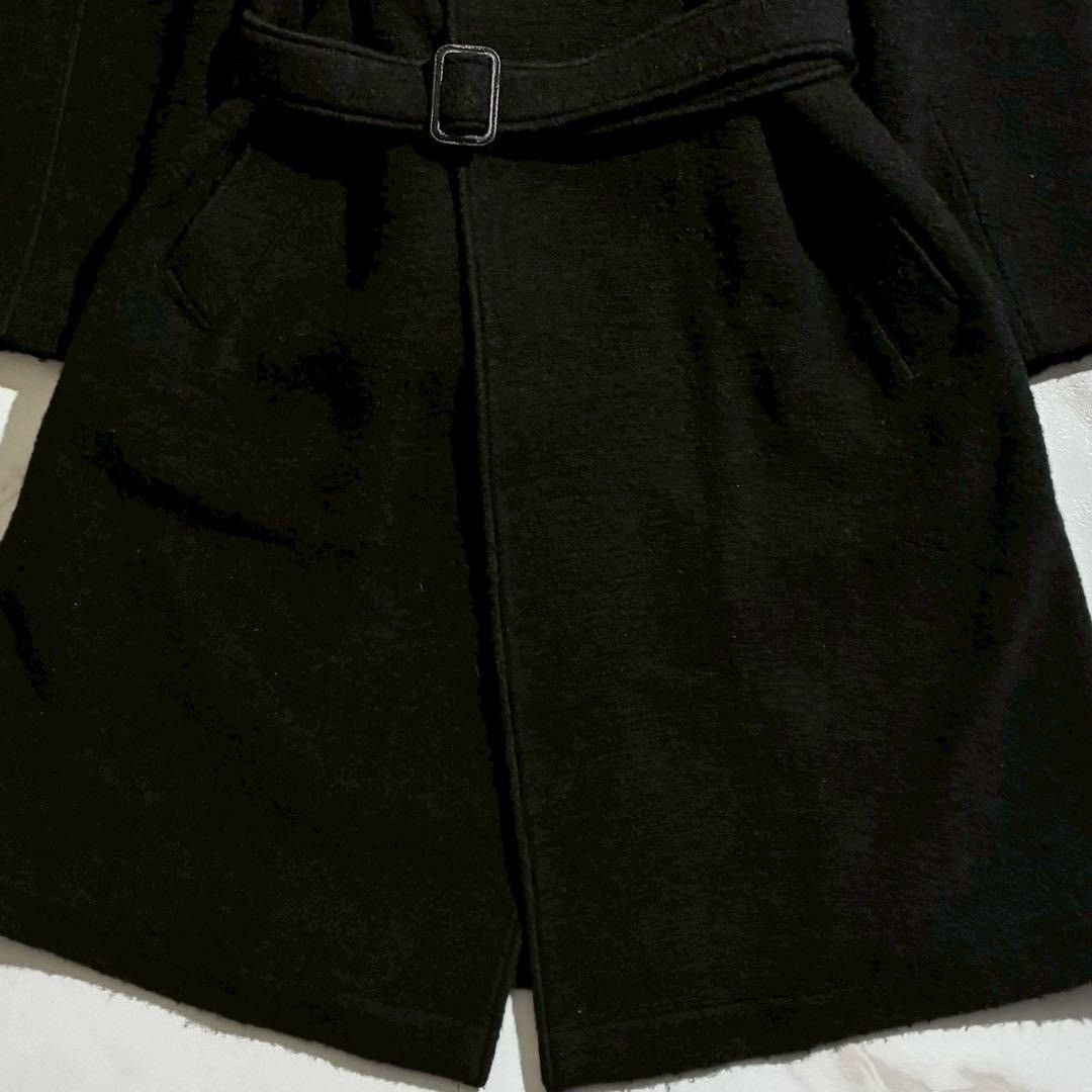 Yohji Yamamoto Yohji Yamamoto POUR HOMME 18AW Hooded Coat Wool Black Size L Size US L / EU 52-54 / 3 - 6 Thumbnail
