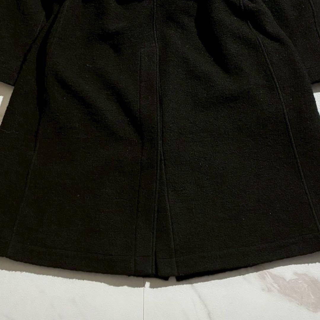 Yohji Yamamoto Yohji Yamamoto POUR HOMME 18AW Hooded Coat Wool Black Size L Size US L / EU 52-54 / 3 - 8 Thumbnail